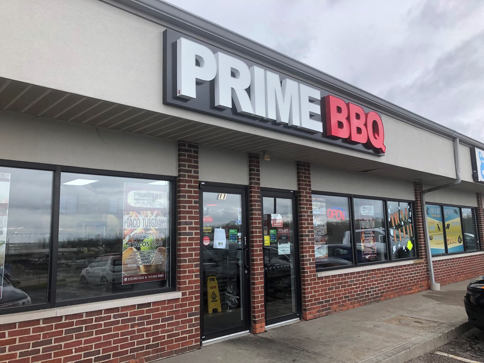 Prime BBQ Smokehouse is located at 11 American Way in Monroe. Since opening during the coronavirus pandemic, one of the three partners, Sam Jabro said the catering side of the business has been steadily improving. RICK McCRABB/STAFF