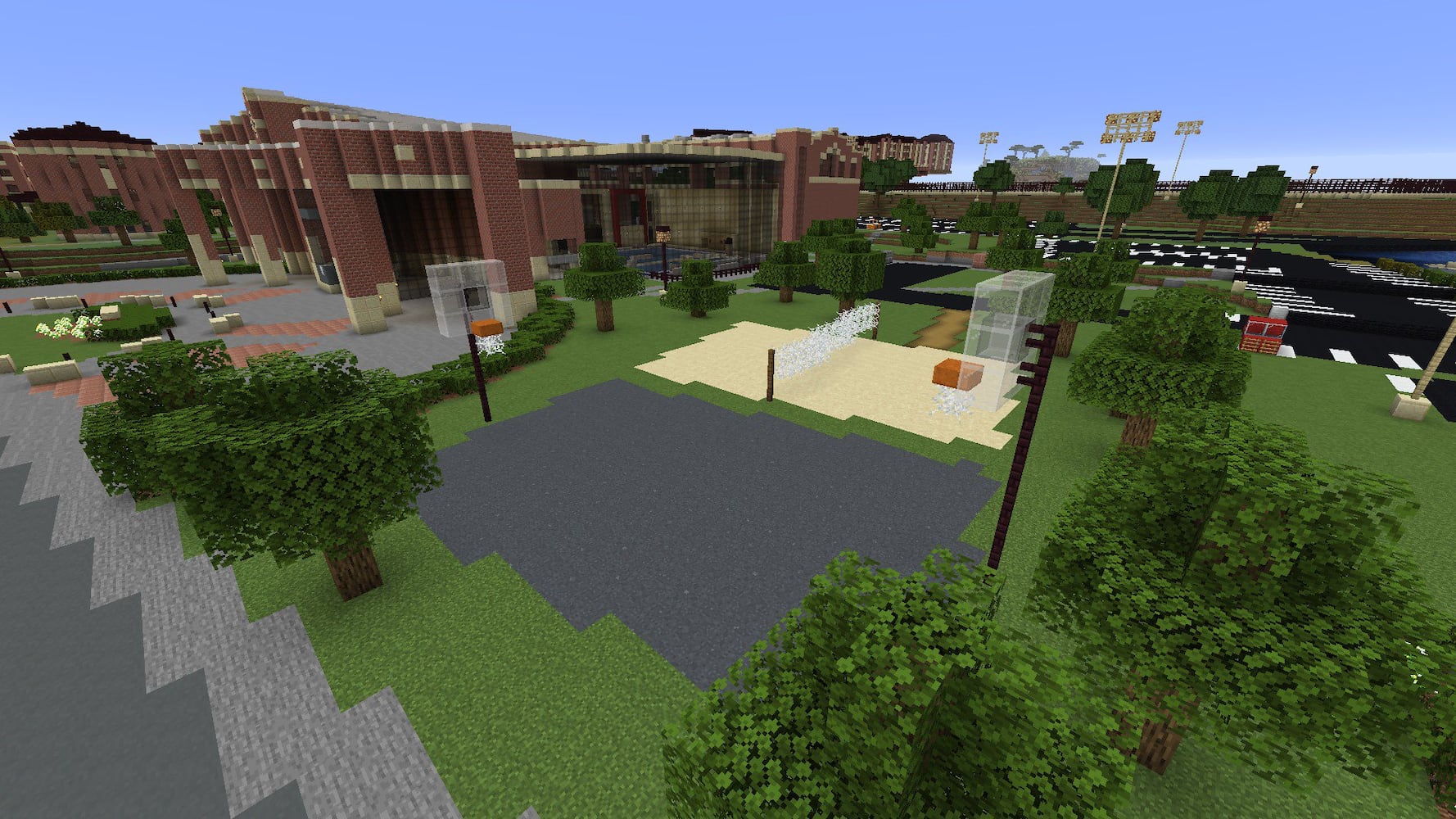 PHOTOS: Take a tour of the University of Dayton campus in Minecraft