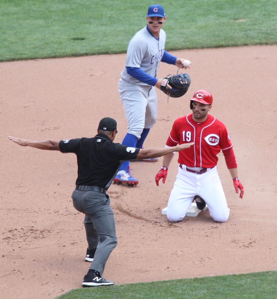 Photos: Reds sweep Cubs