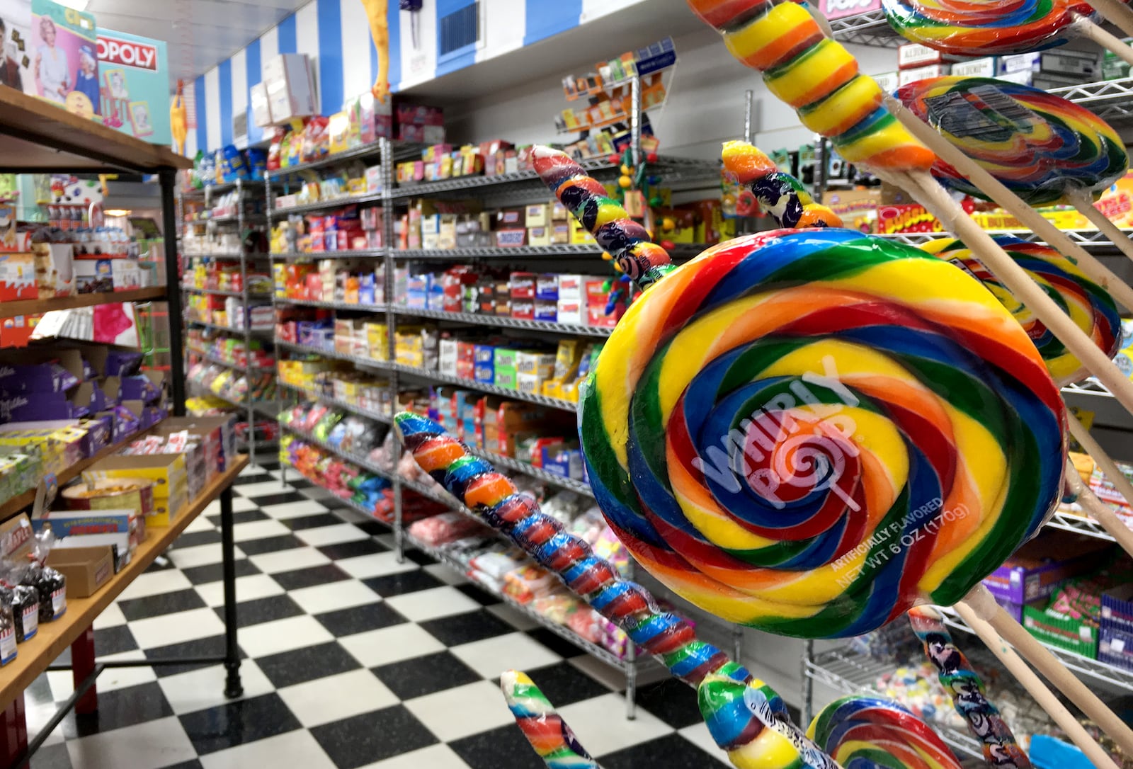 Grandpa Joe's Candy Shop is chocked full of hundreds of types of candy bars, bulk candies and more. LISA POWELL / STAFF