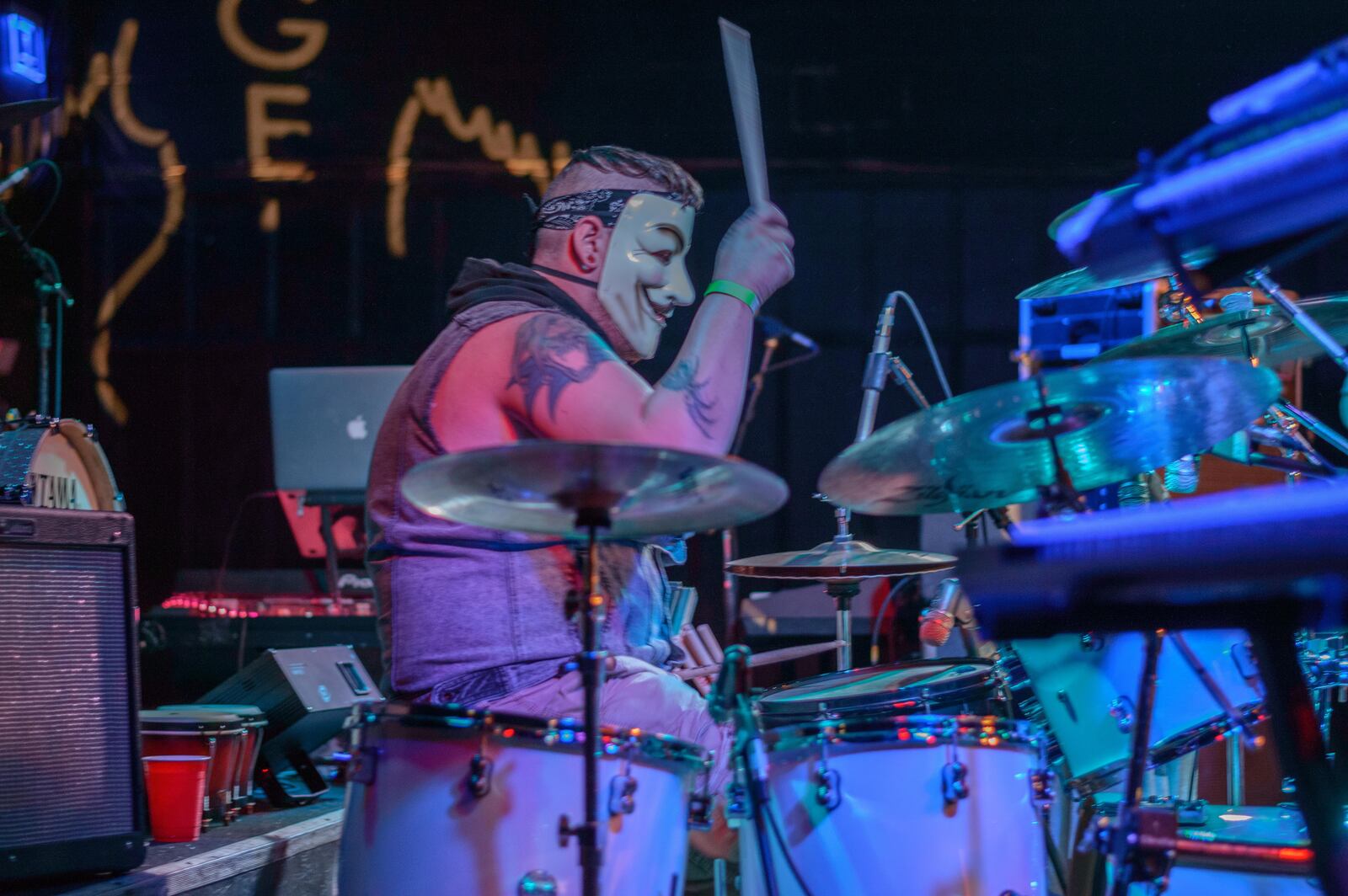 Corey Feldman and his Angels performed at Oddbody's Music Room on Monday, July 3, 2017. PHOTO / Tom Gilliam