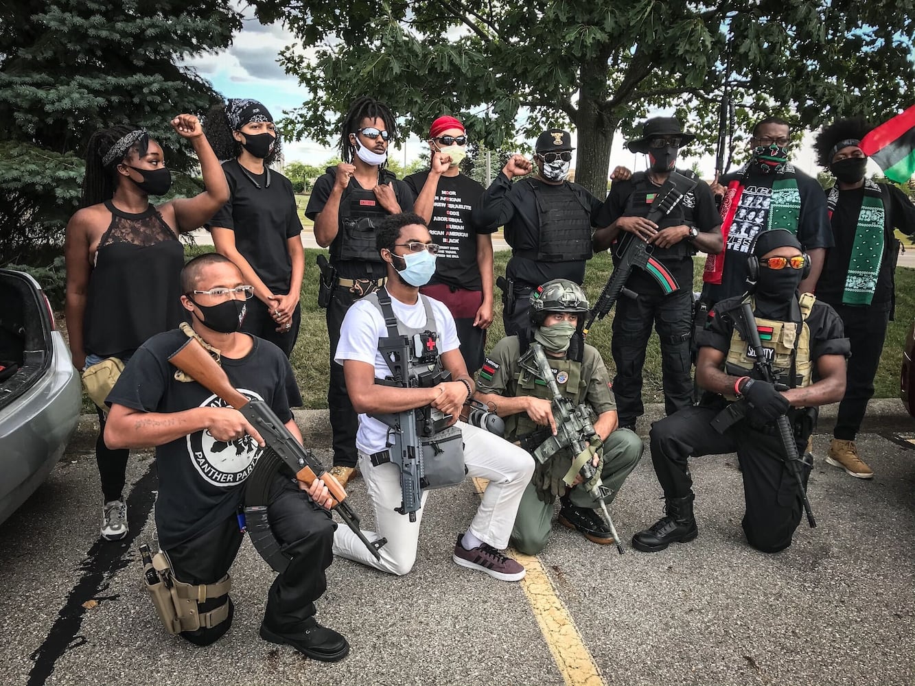 Crawford protest in Beavercreek