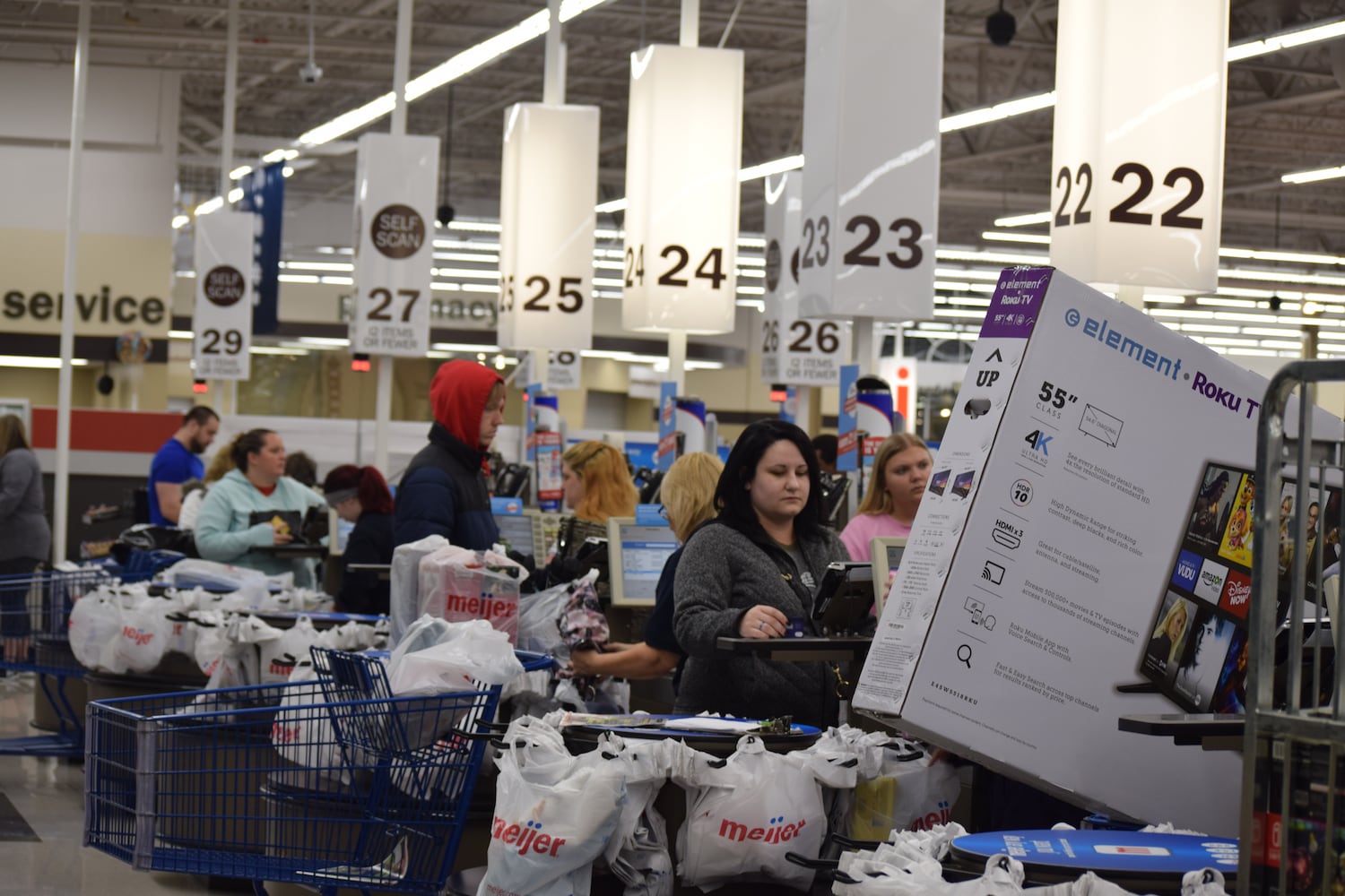 PHOTOS: Did we spot you Thanksgiving shopping today?