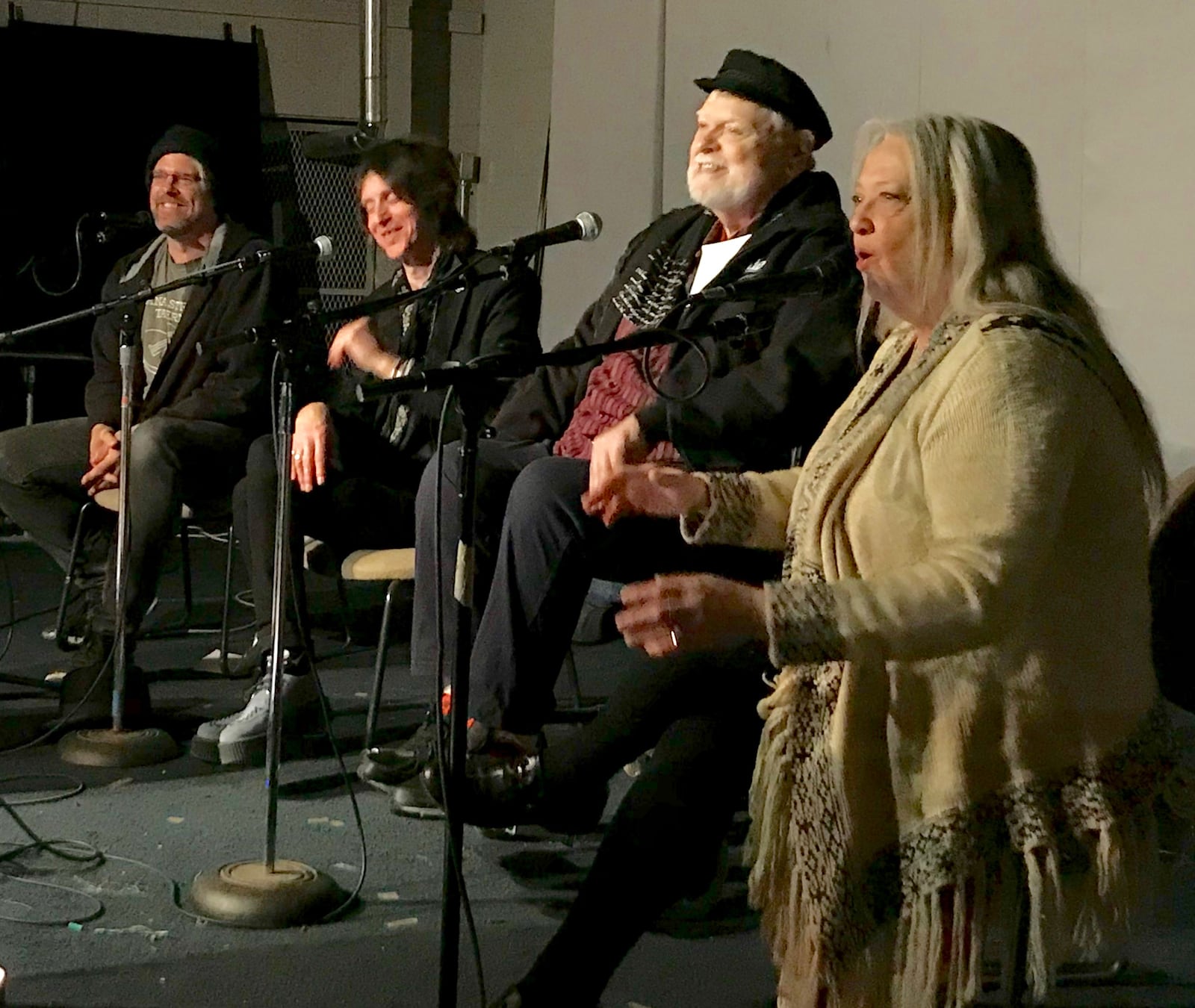 Tod Weidner, Jamy Holliday, Mick Montgomery and Sharon Lane on stage at  Canal Street Stories: A Celebration and Reunion from 7 p.m. to 12:30 a.m. on Saturday Jan. 6, 2017.