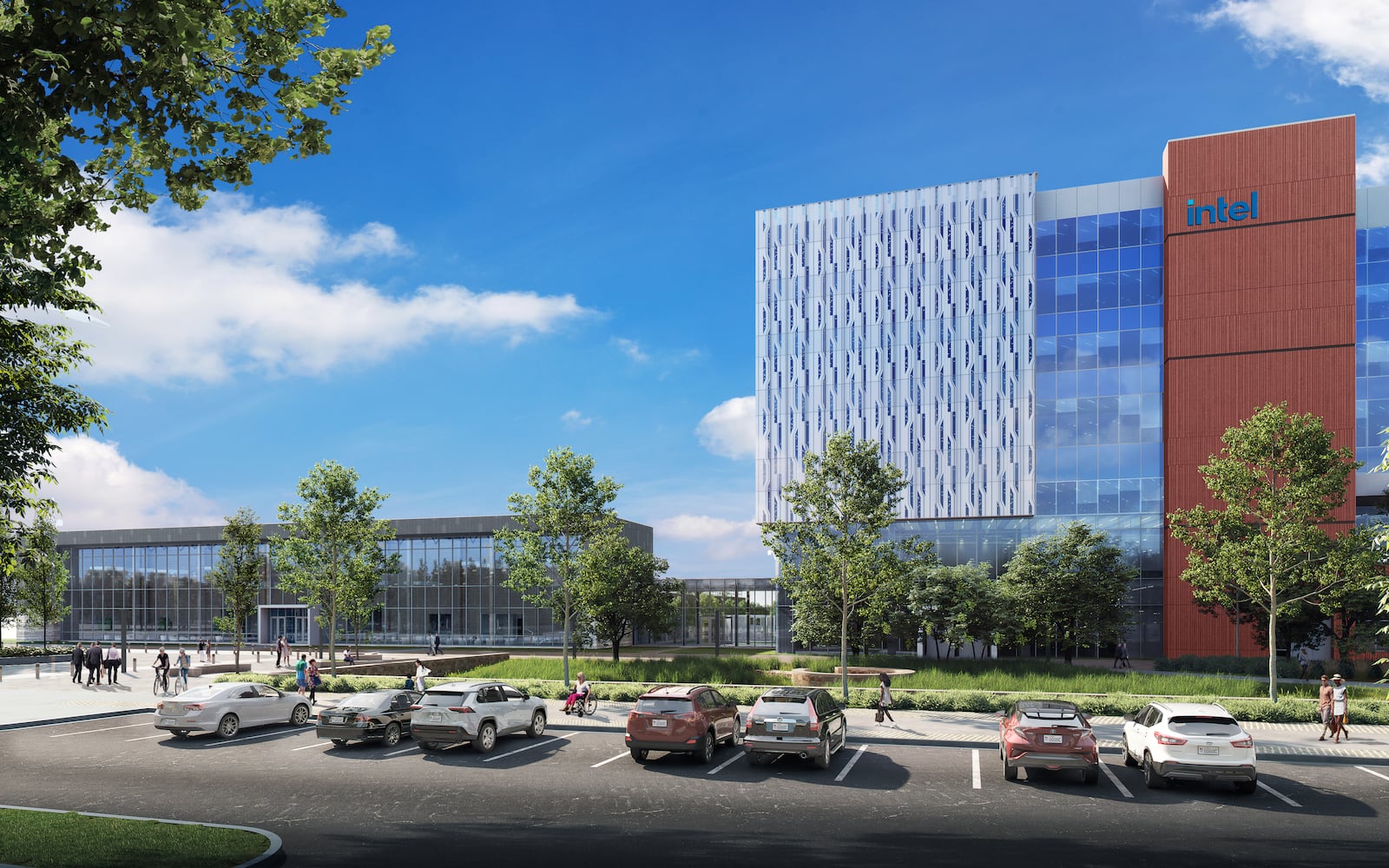 Intel Corp Ohio Site Renderings