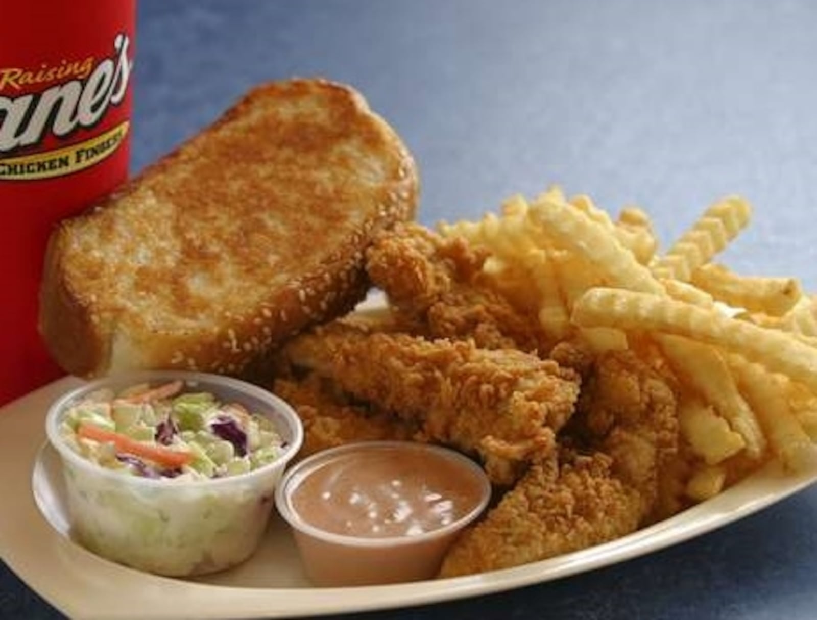 Raising Cane’s Chicken Fingers has two restaurants in the works in the Dayton area, in Washington Twp. and in Beavercreek. SUBMITTED