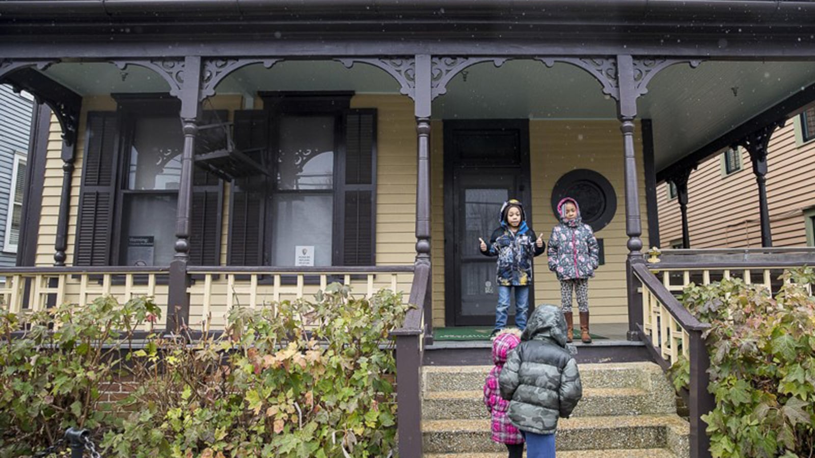 The Martin Luther King Jr. childhood home in Atlanta.