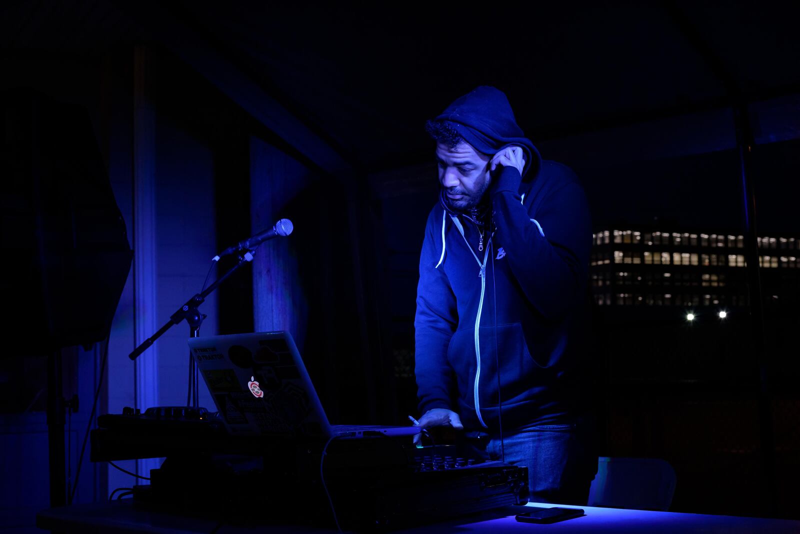 DJ SexBox at Yellow Cab Tavern's Love U: A '90s RnB Night at Yellow Cab Tavern. TOM GILLIAM/CONTRIBUTING PHOTOGRAPHER