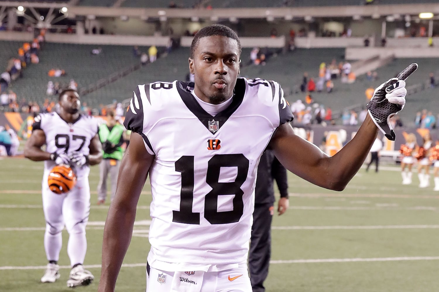 Bengals A.J. Green vows to grow louder as well as older