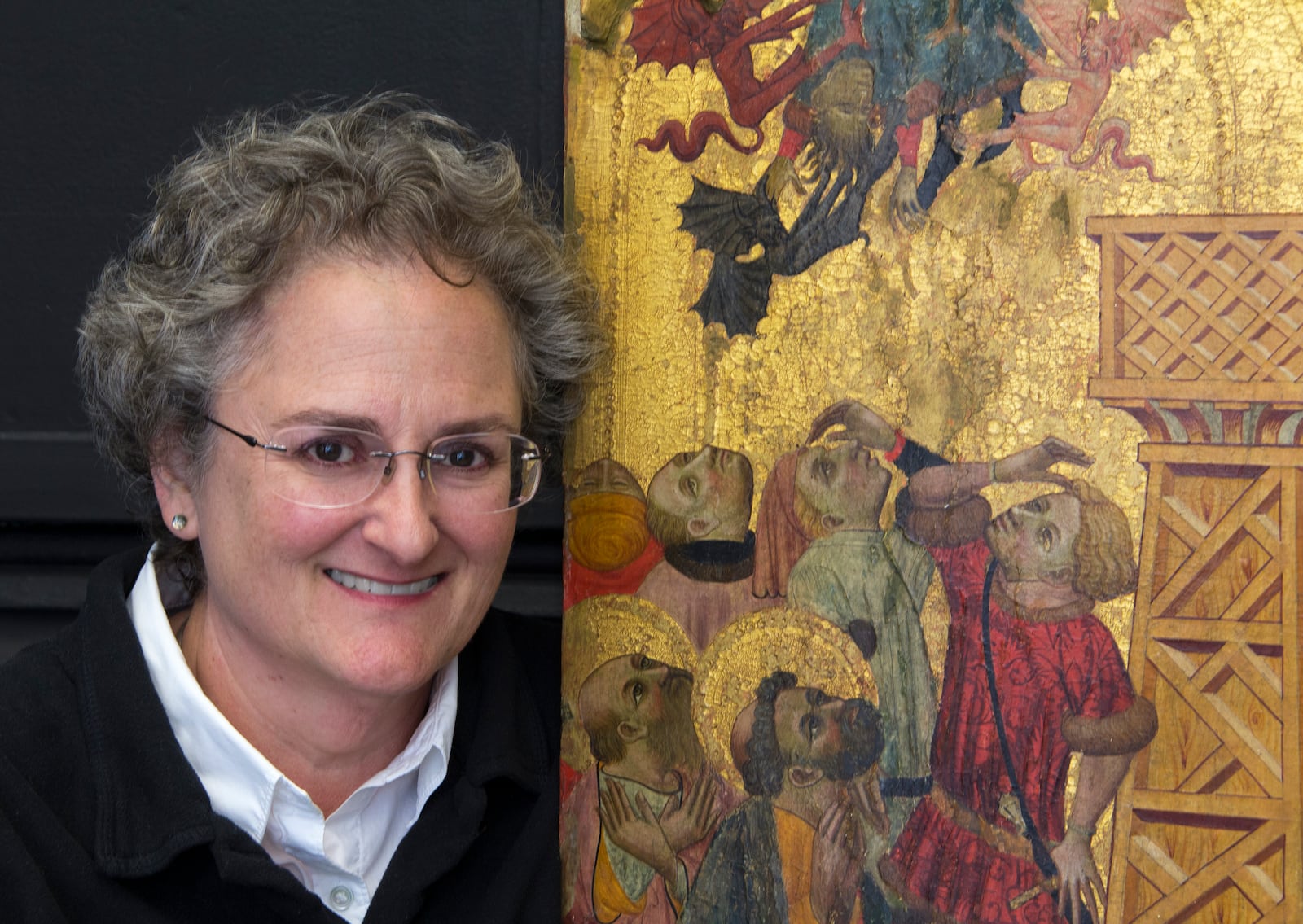 Serena Urry, Chief Conservator of the Cincinnati Art Museum, has worked on a number of paintings for the Dayton Art Institute. She will speak at the DAI on July 24. CONTRIBUTED