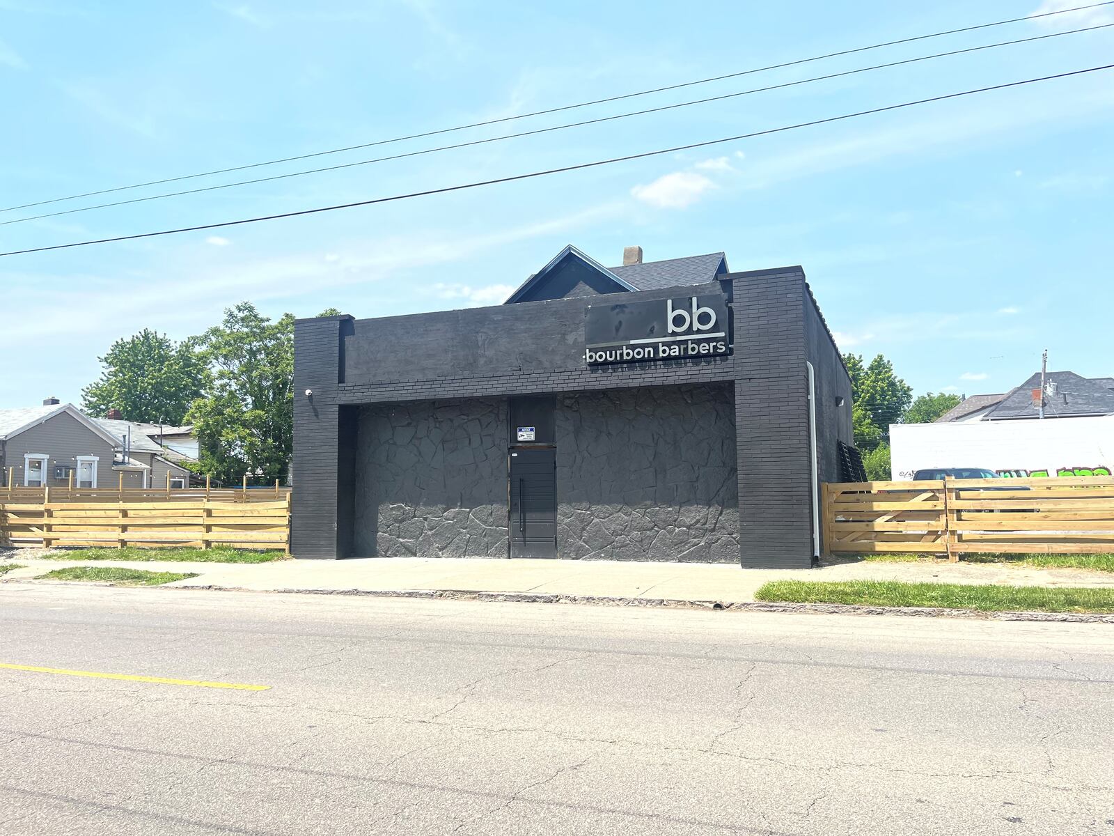 Bourbon Barbers is expected to open soon at 2319 E. Third St. in Dayton’s Springfield neighborhood. CORNELIUS FROLIK / STAFF