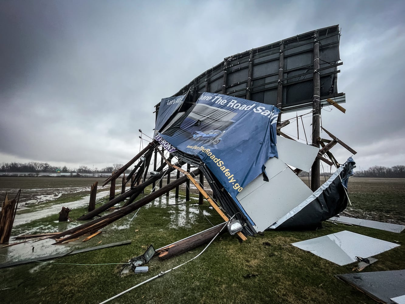 Billboard down