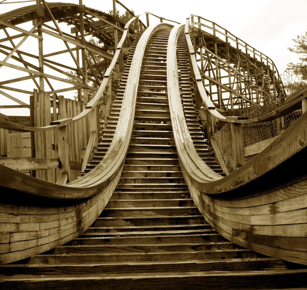 Big Dipper Roller Coaster at Geauga Lake