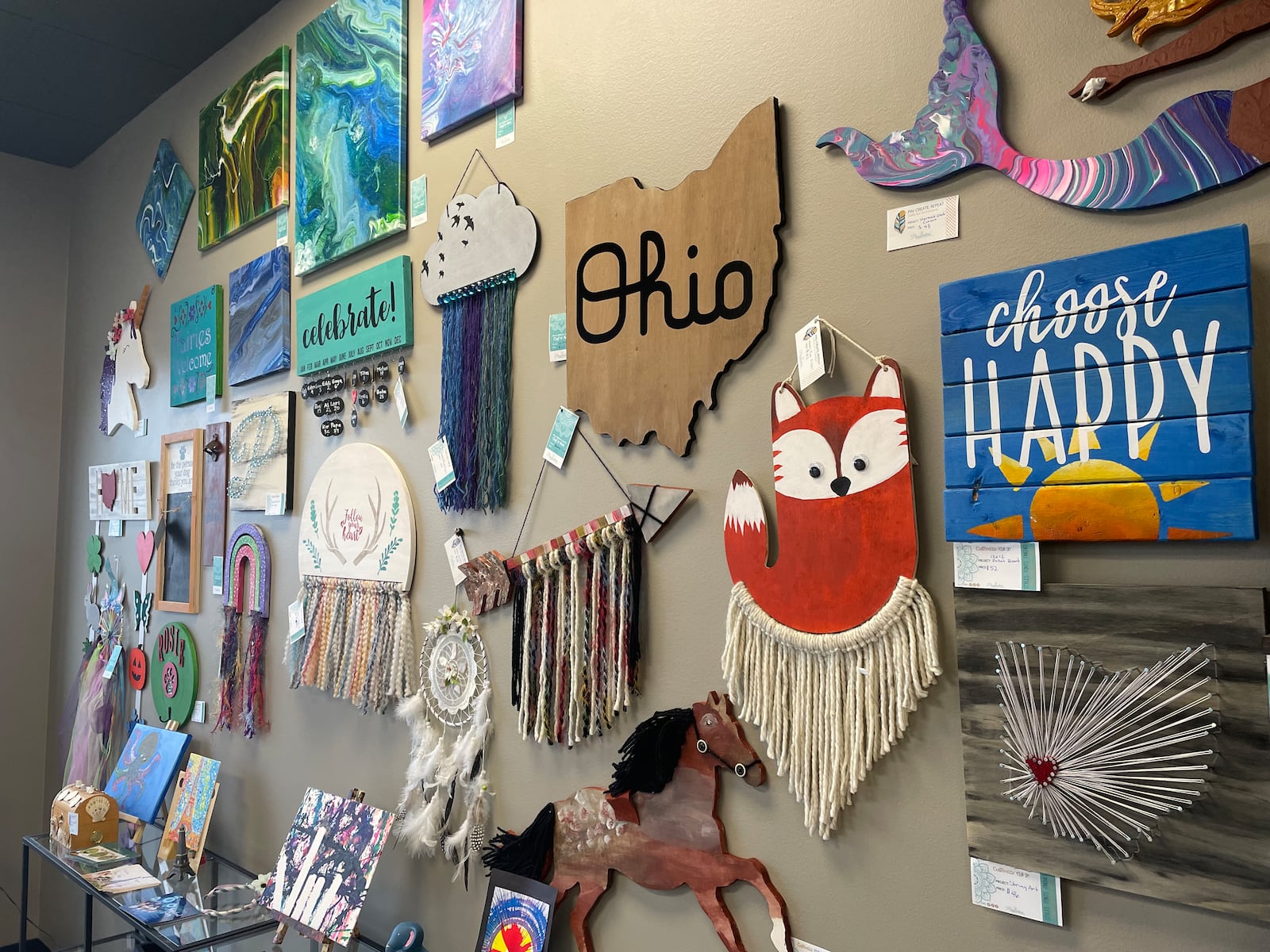 Pinspiration Dayton, a DIY craft studio, is now open in the Sugarcreek Plaza Shopping Center at 6116 Wilmington Pike in Sugarcreek Twp.