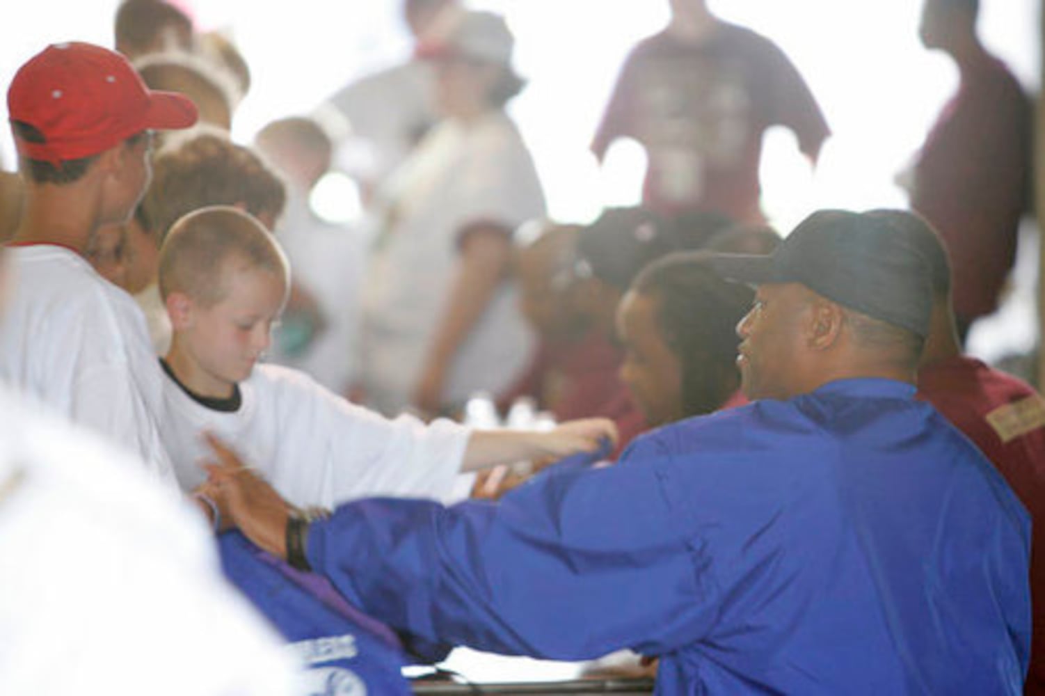 Martin Bayless football camp 2010