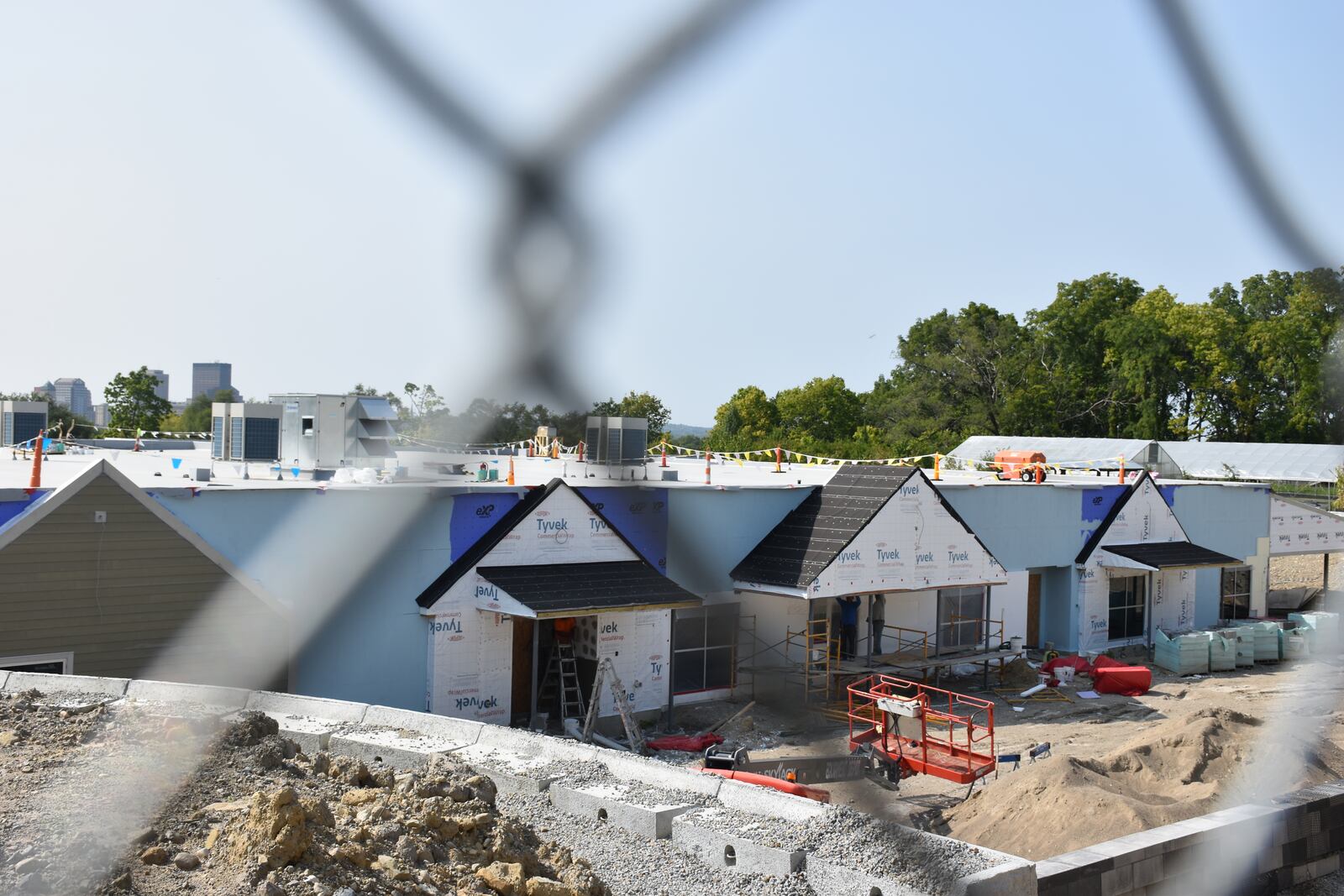 Miami Valley Child Development Centers is constructing a roughly $11 million new facility at 401 Nassau Street, which is located in the Twin Towers neighborhood in East Dayton. CORNELIUS FROLIK / STAFF