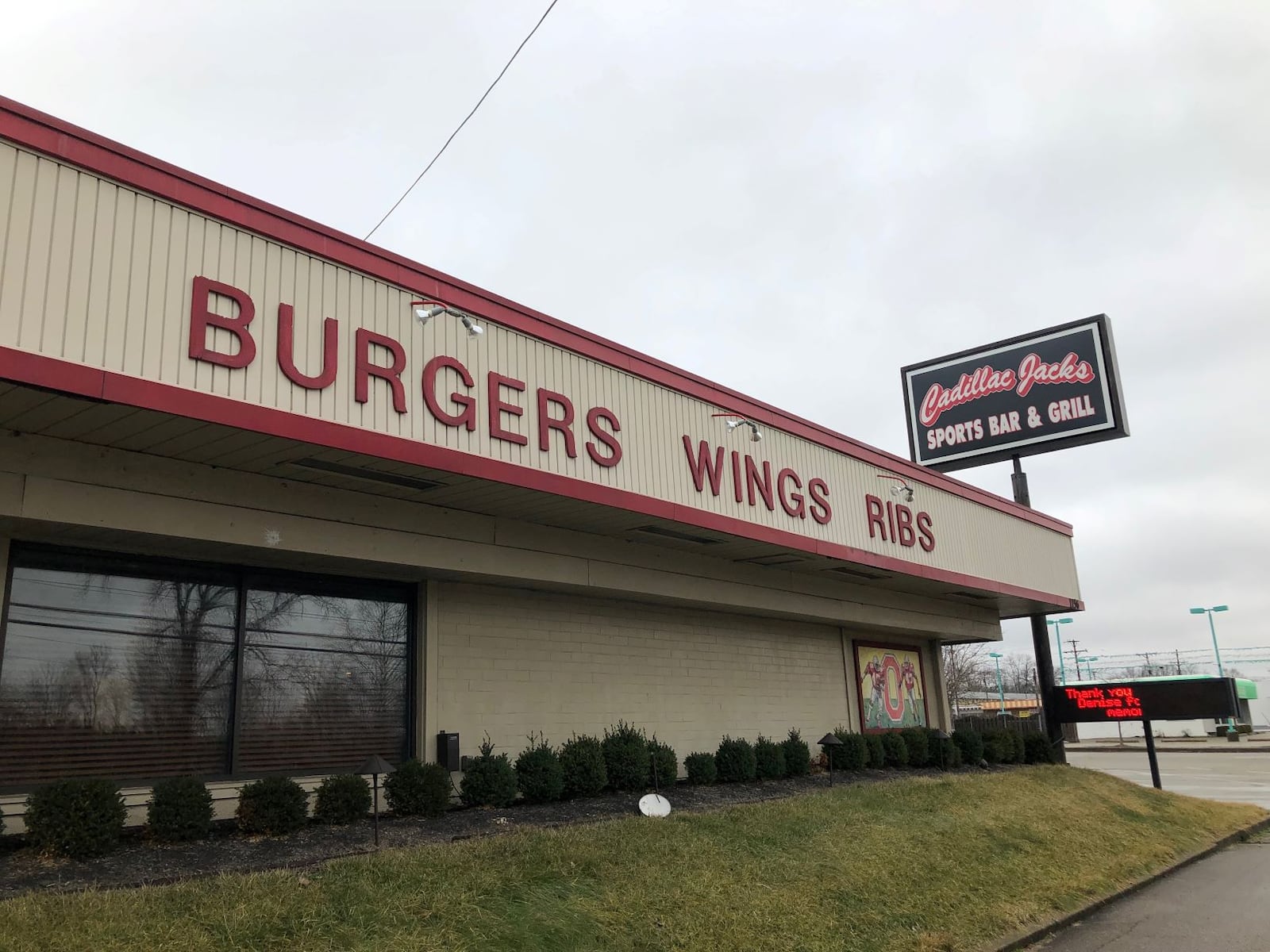 Cadillac Jack's has shut down its last remaining sports bar and grill in Fairborn