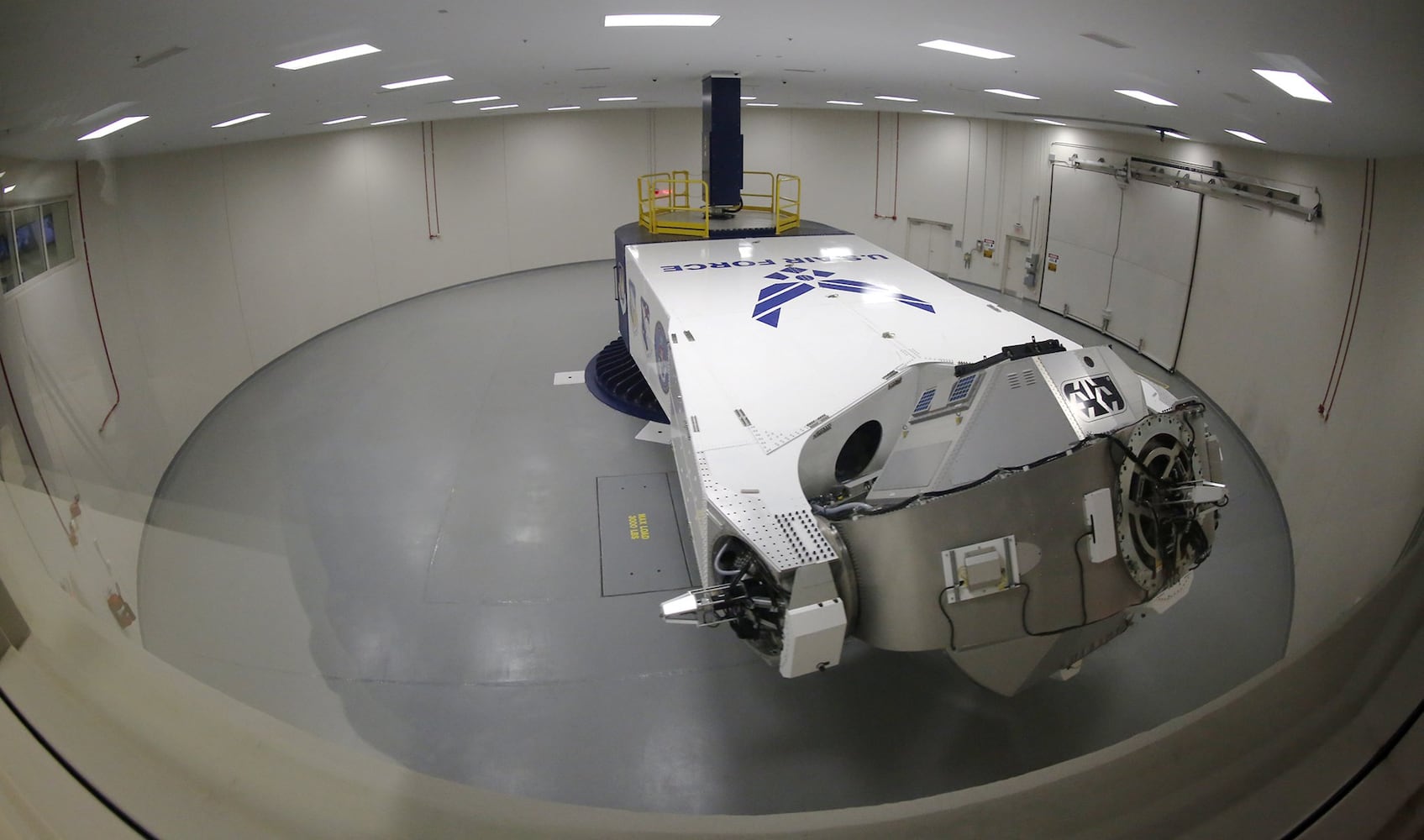 World’s most advanced centrifuge now spinning fighting pilots at Wright-Patt