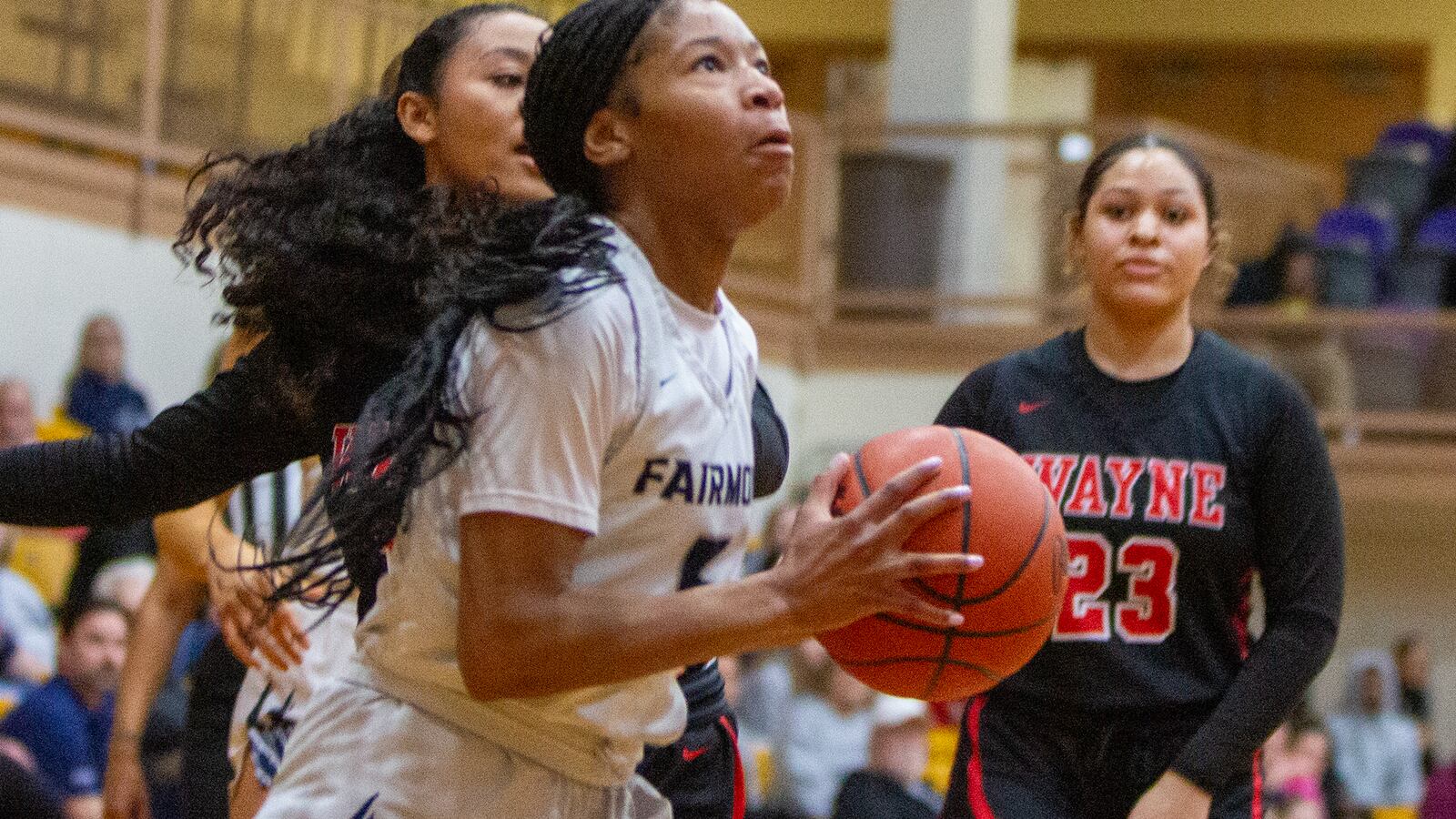 Fairmont's Kayla Thornton looks to score. Jeff Gilbert/CONTRIBUTED