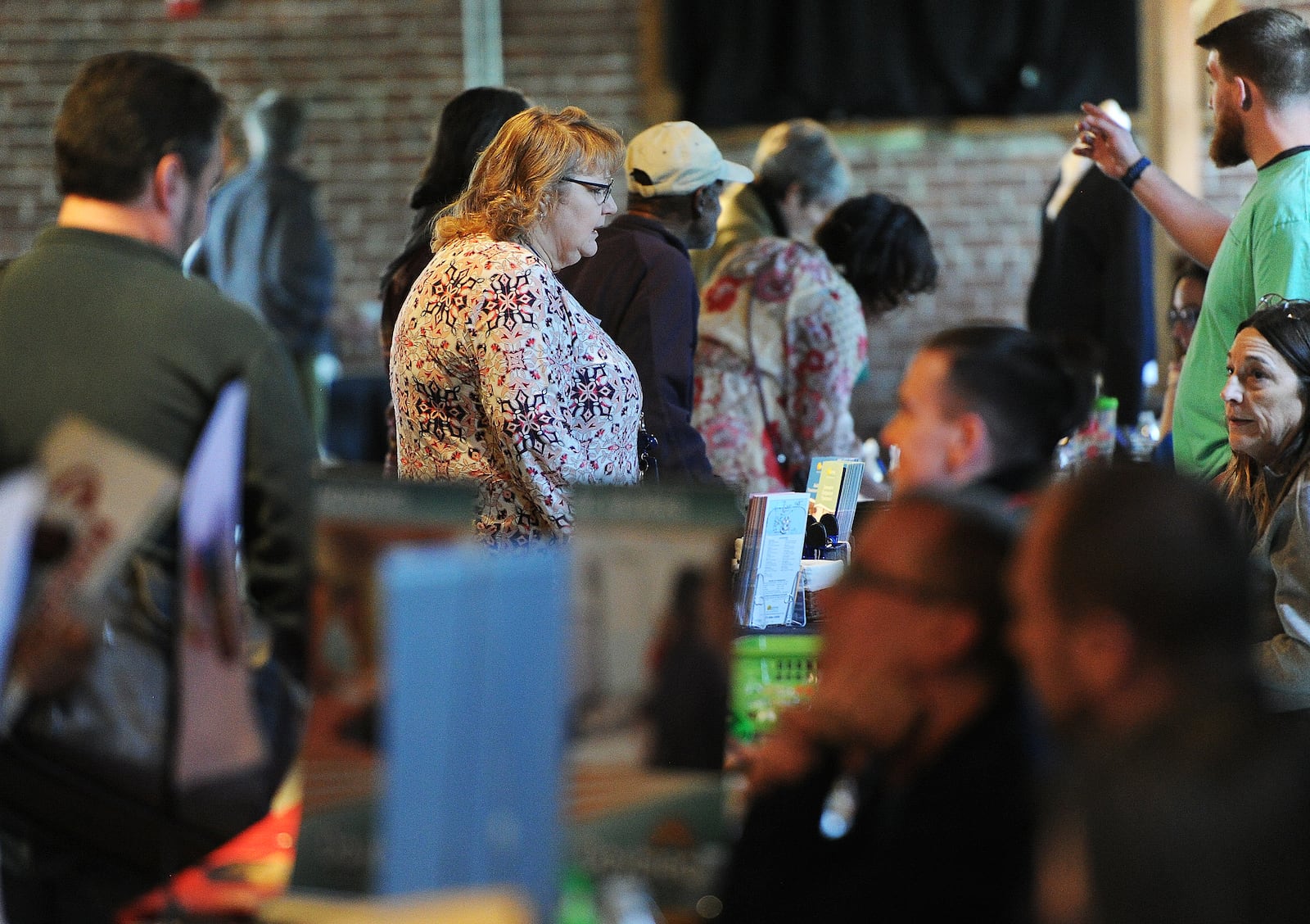 Hundreds of job seekers attended the spring job fair Tuesday, April 18, 2023 hosted by CarSource at the Top of the Market Catering and Events located at 32 Webster Street. MARSHALL GORBY\STAFF