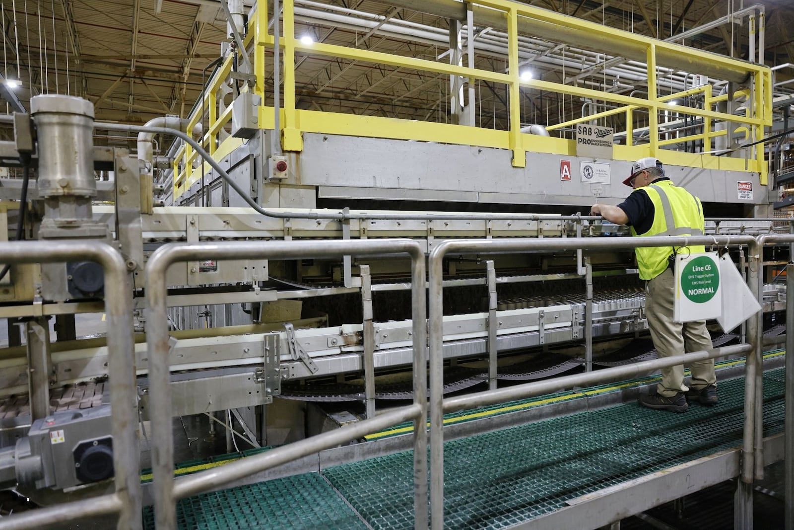 Molson Coors Trenton Brewery paused operations on one of its canning lines Monday, April 17 to produce 400,000 cans of water in anticipation of providing aid to communities across the country affected by hurricanes, tornadoes, winter storms, wildfires and other emergencies in the year to come.

Since Molson Coors' canned water donation program launched in 2017, more than 2 million cans of clean drinking water have been provided to local governments and non-profit agencies as communities recovered from natural disasters. NICK GRAHAM/STAFF