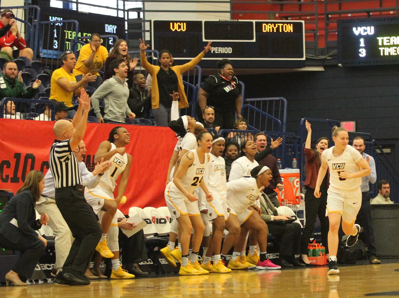 Photos: Dayton Flyers vs. VCU in A-10 semifinals