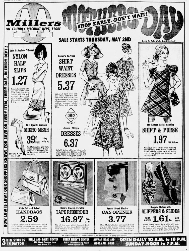 Vintage Dayton Daily News advertisement