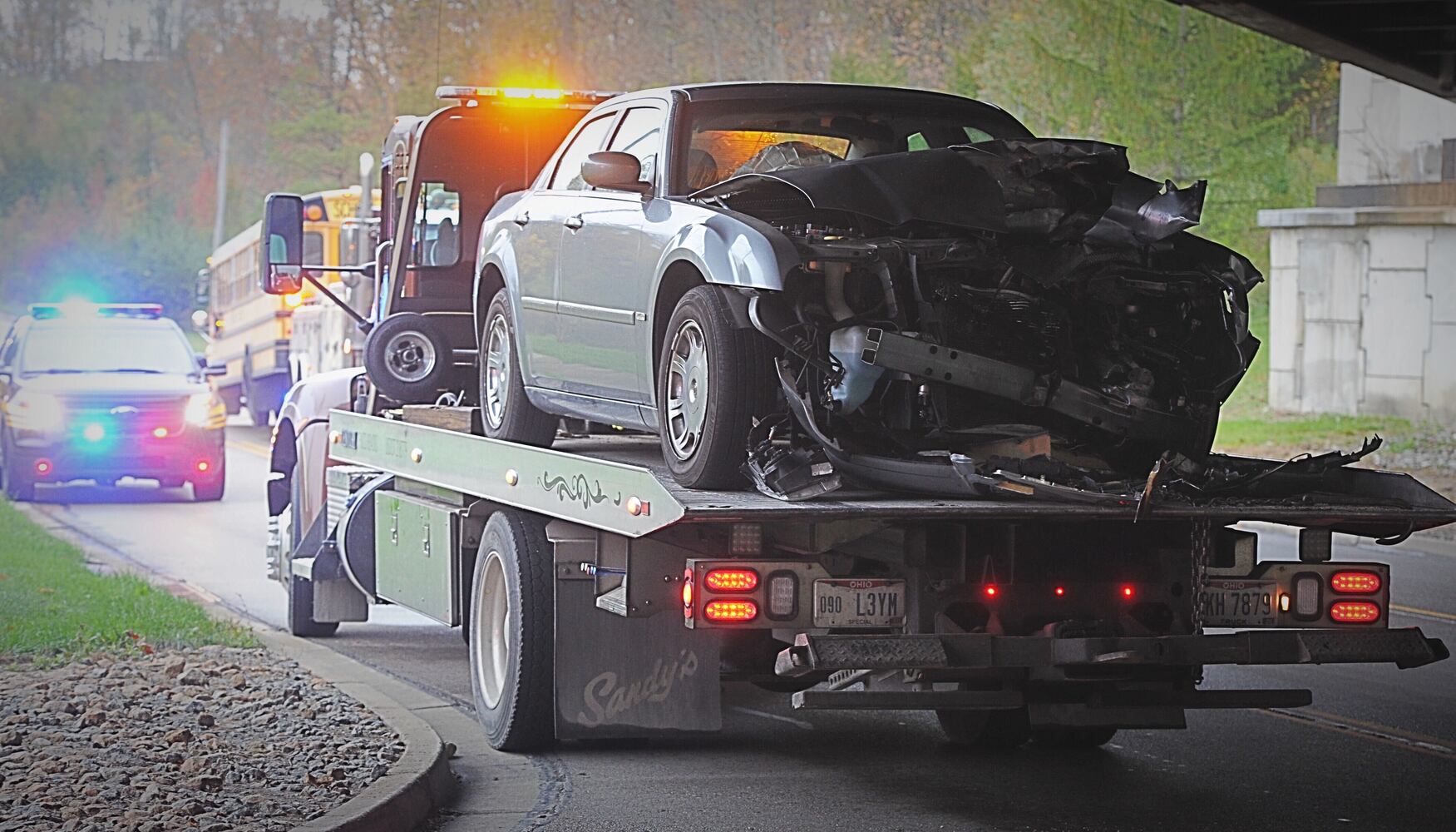 School bus crash in Washington Twp.