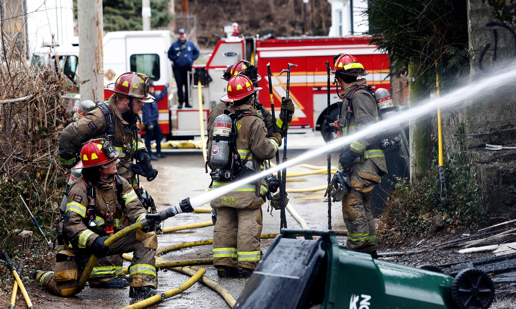 Garage Fire Glencoe Ave