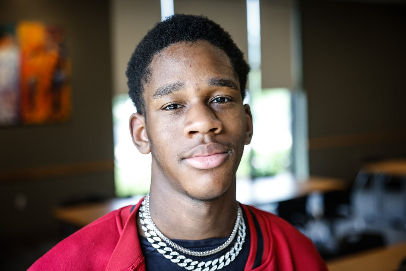 Gerry Smith is a sophomore at Trotwood Madison High School. JIM NOELKER/STAFF