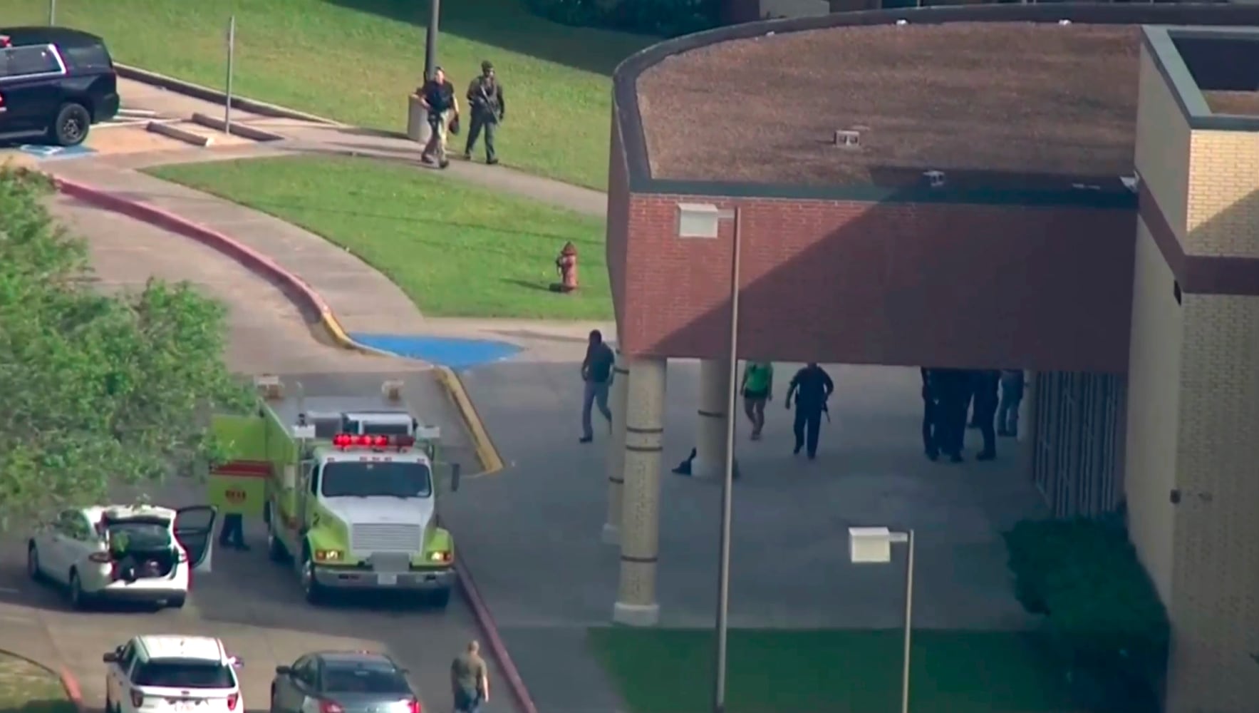 PHOTOS:Multiple fatalities reported in Texas school shooting