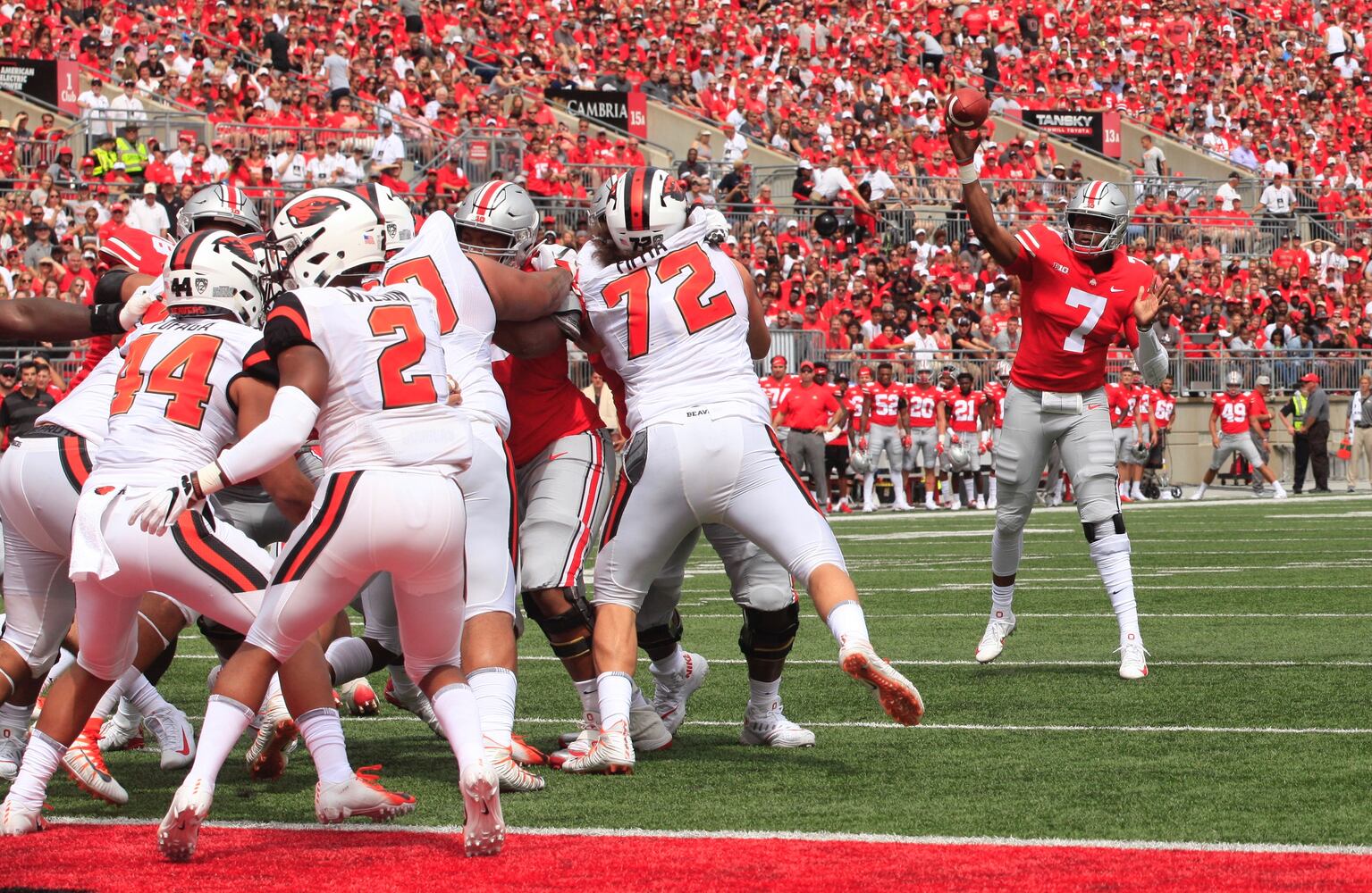 Photos: Dwayne Haskins makes first start for Ohio State Buckeyes