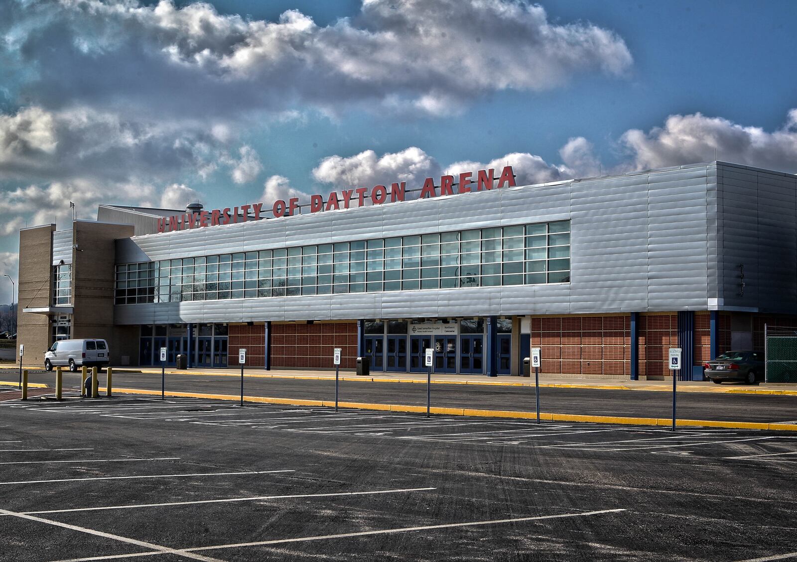 UD Arena exterior March 21, 2013. JIM WITMER / STAFF