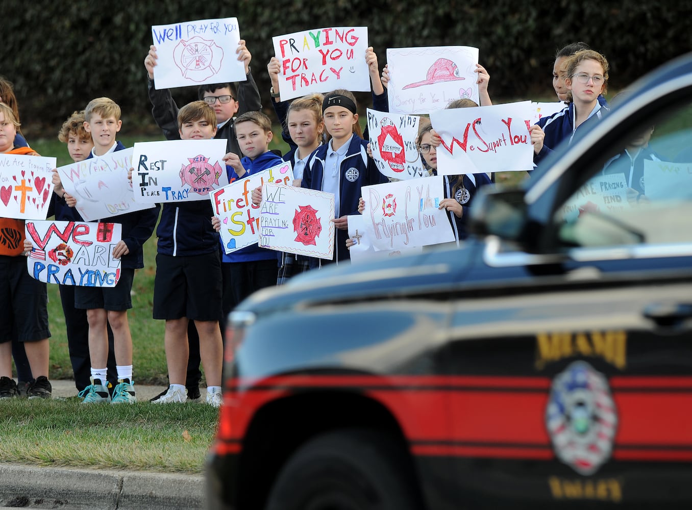 Firefighter Procession