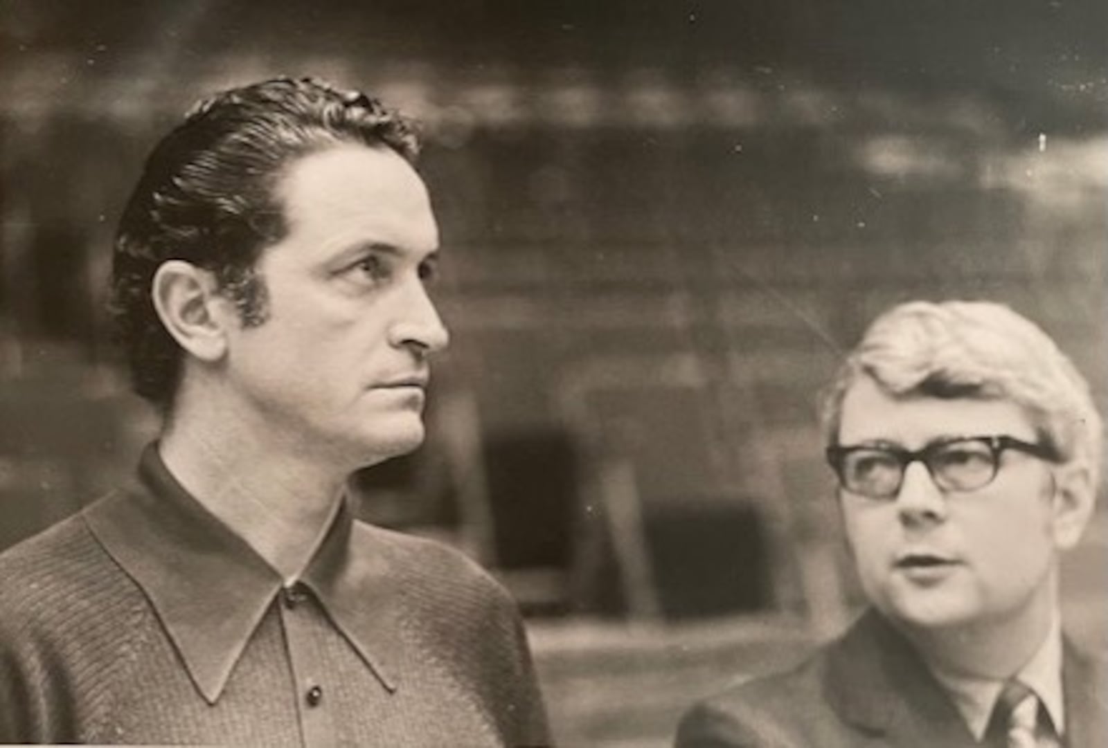 Jim Zofkie, right, is pictured with Marquette coach Al McGuire. Contributed photo