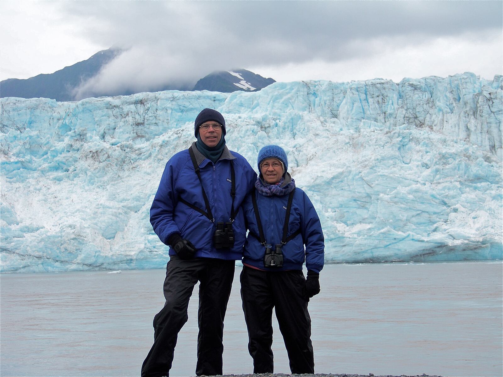 In 2009, Rich and Peggy Bowman camped in a U.S. Forest Service campground at Childs Glacier, located on the Copper River in Alaska.  They spent time hiking the glacier’s lateral moraine and watching the glacier calve. CONTRIBUTED
