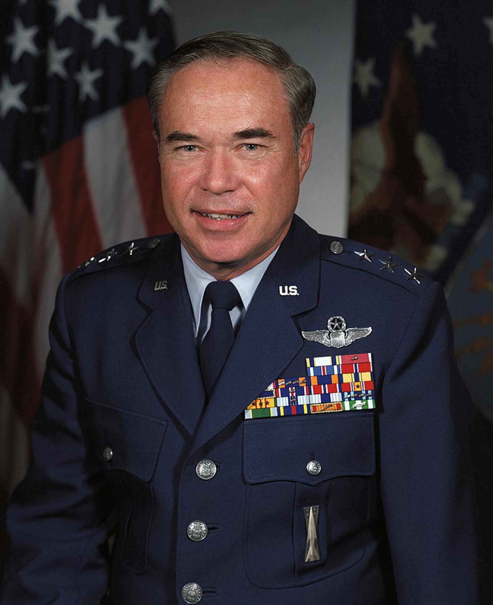 Lt. Gen. George Monahan Jr. served 35 years in the U.S. Air Force and was the first chief of the F-16 Fighting Falcon program office.  CONTRIBUTED PHOTO