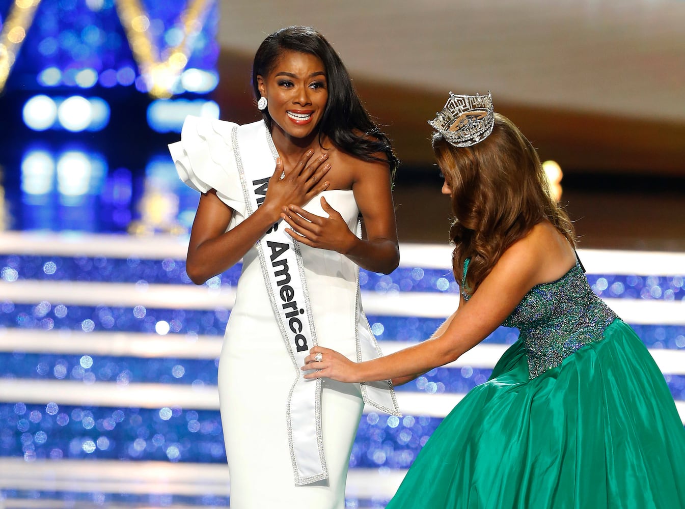 Miss New York Nia Franklin crowned Miss America 2019