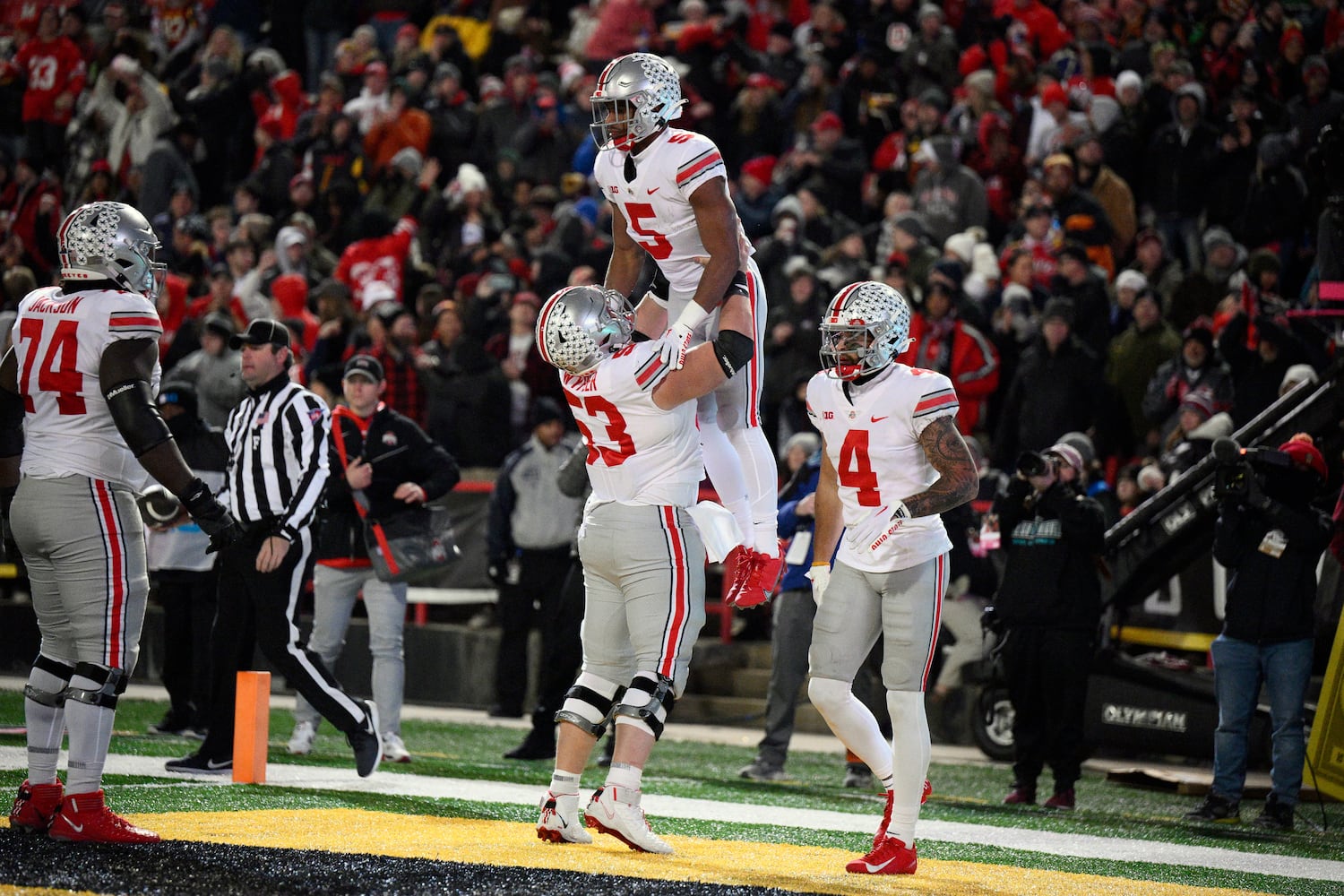 Ohio St Maryland Football