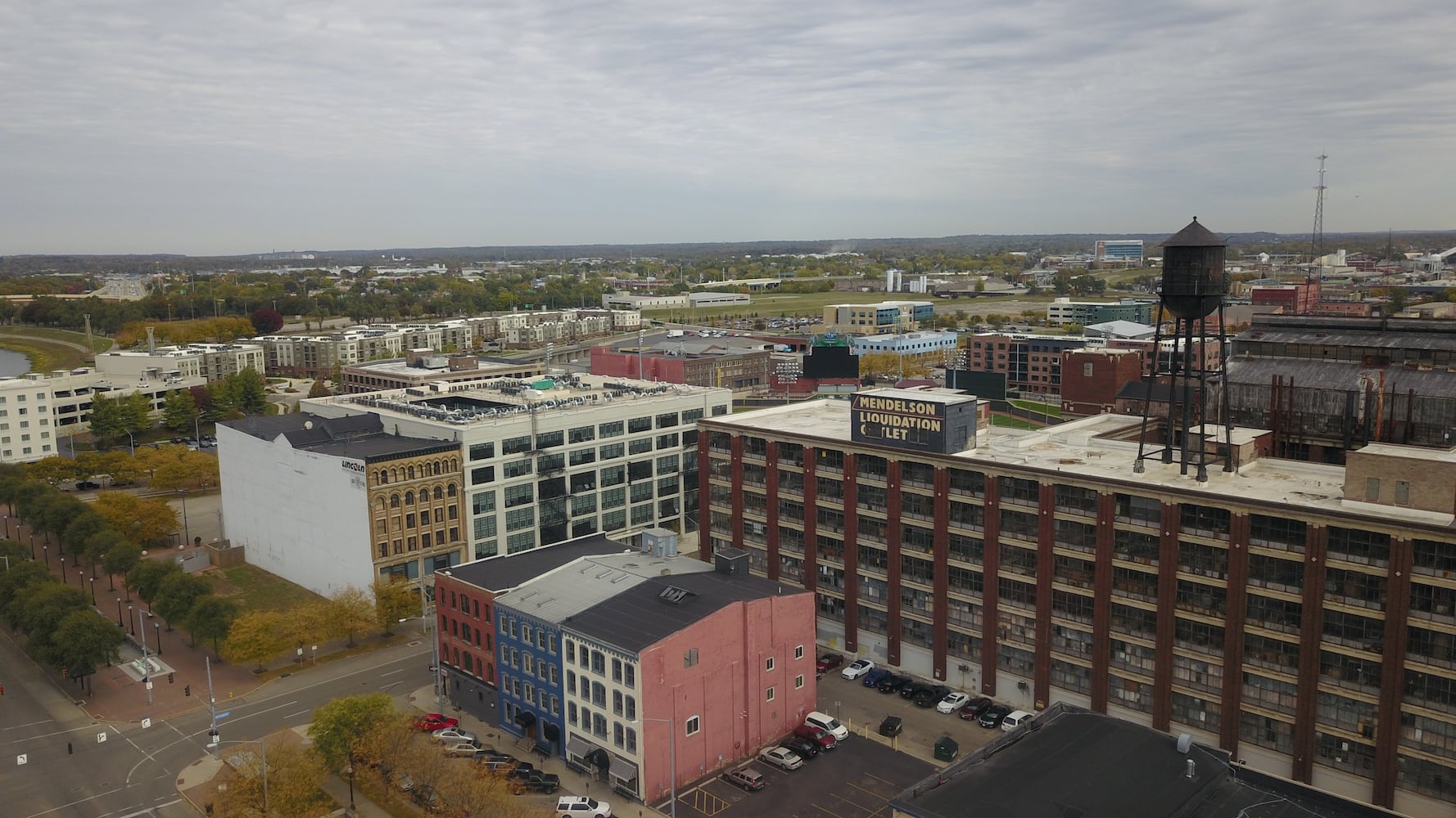 PHOTOS: What this booming area in downtown Dayton looks like from above