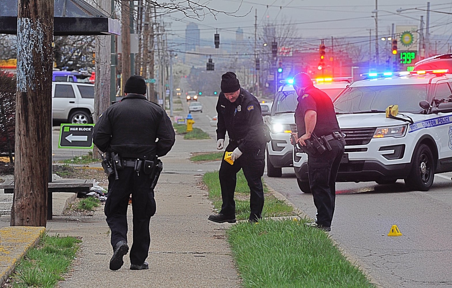 PHOTOS: 1 person shot on West Third Street