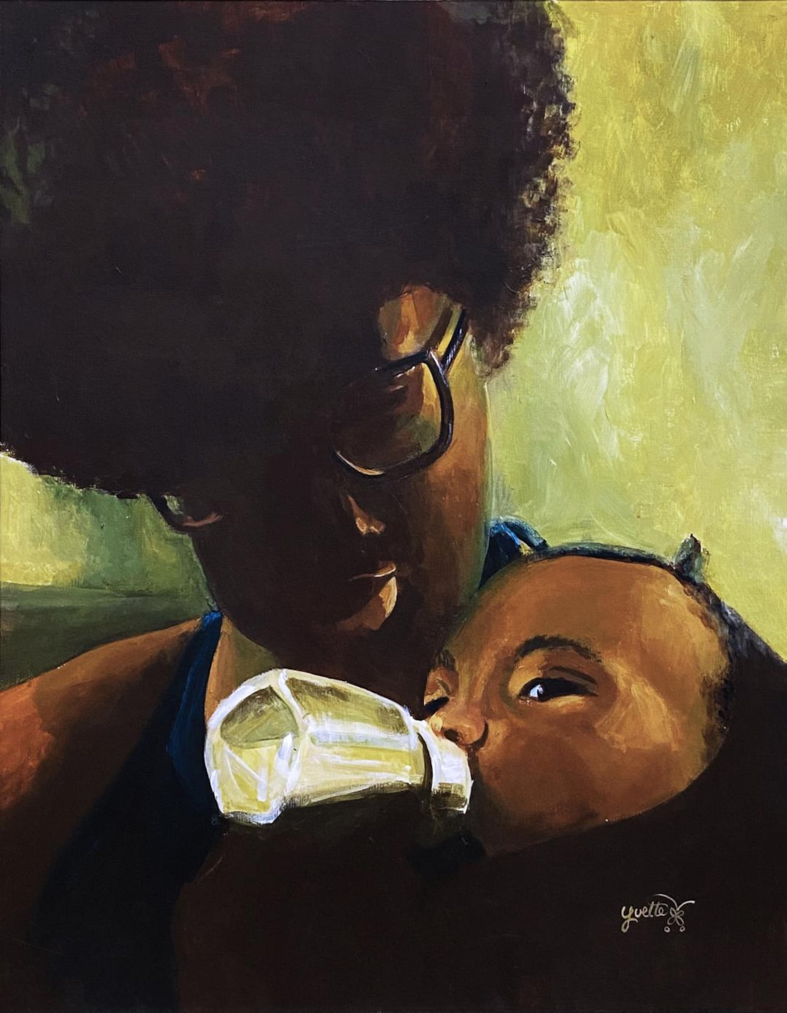 "Little Brown Baby" by Yvette Walker Dalton is among the works in the 2023 Visual Voices exhibition. CONTRIBUTED