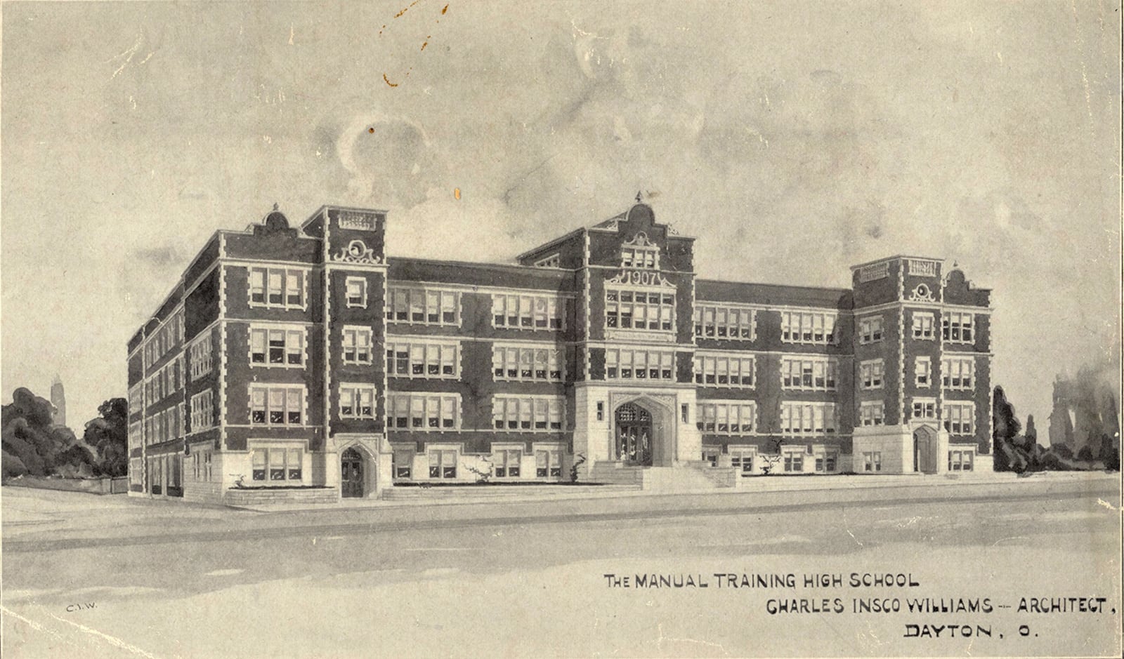 When completed in 1914, the school became known as Stivers Manual Training High School. DAYTON METRO LIBRARY