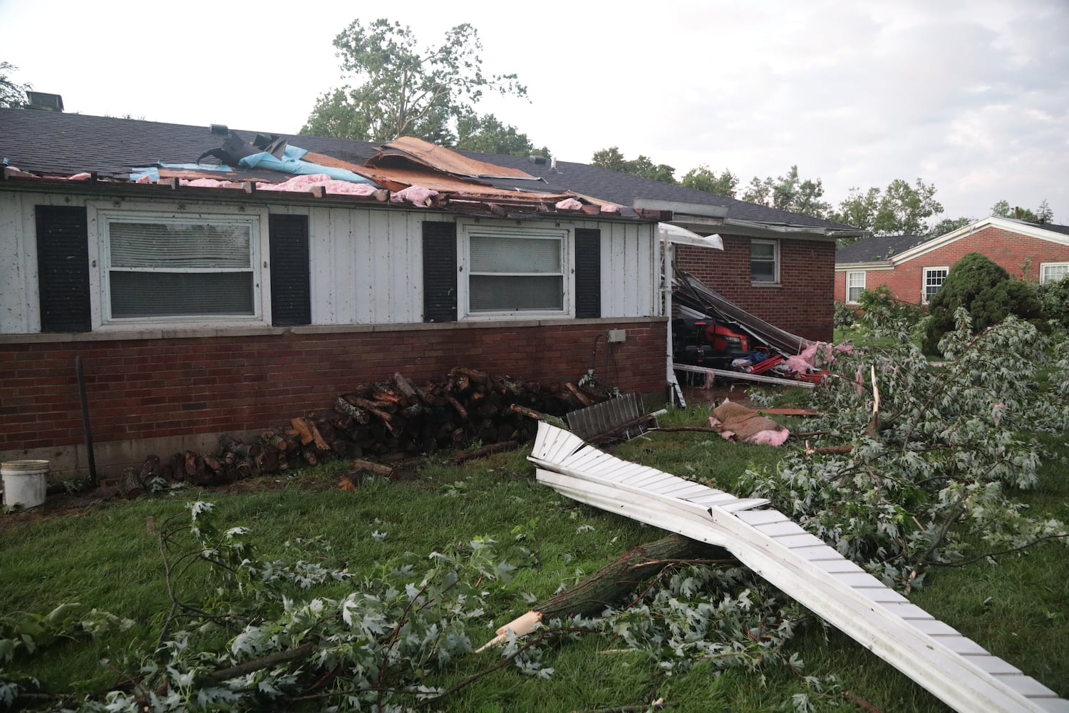 Tornado damage