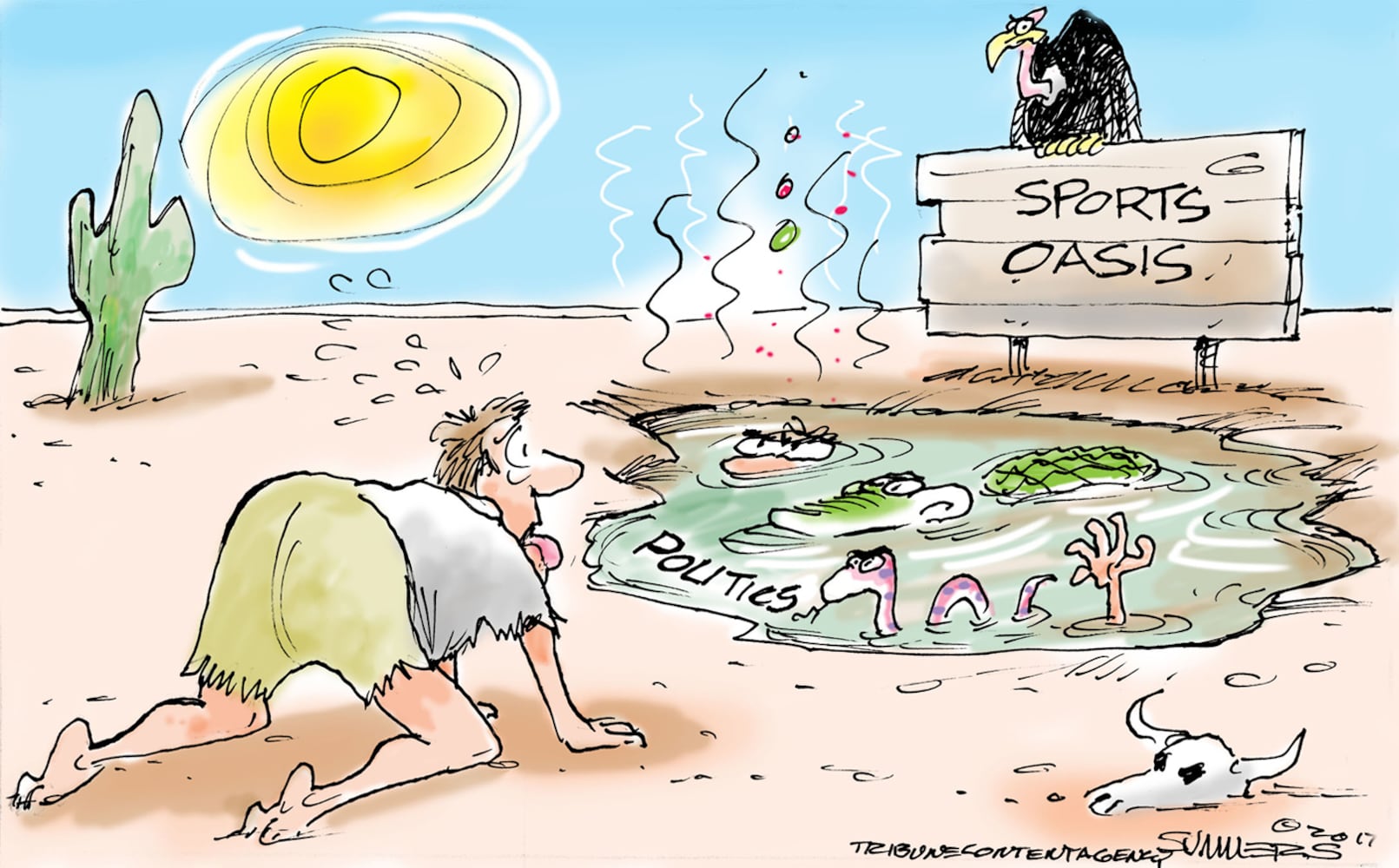 Week in cartoons: Trump, football, and more