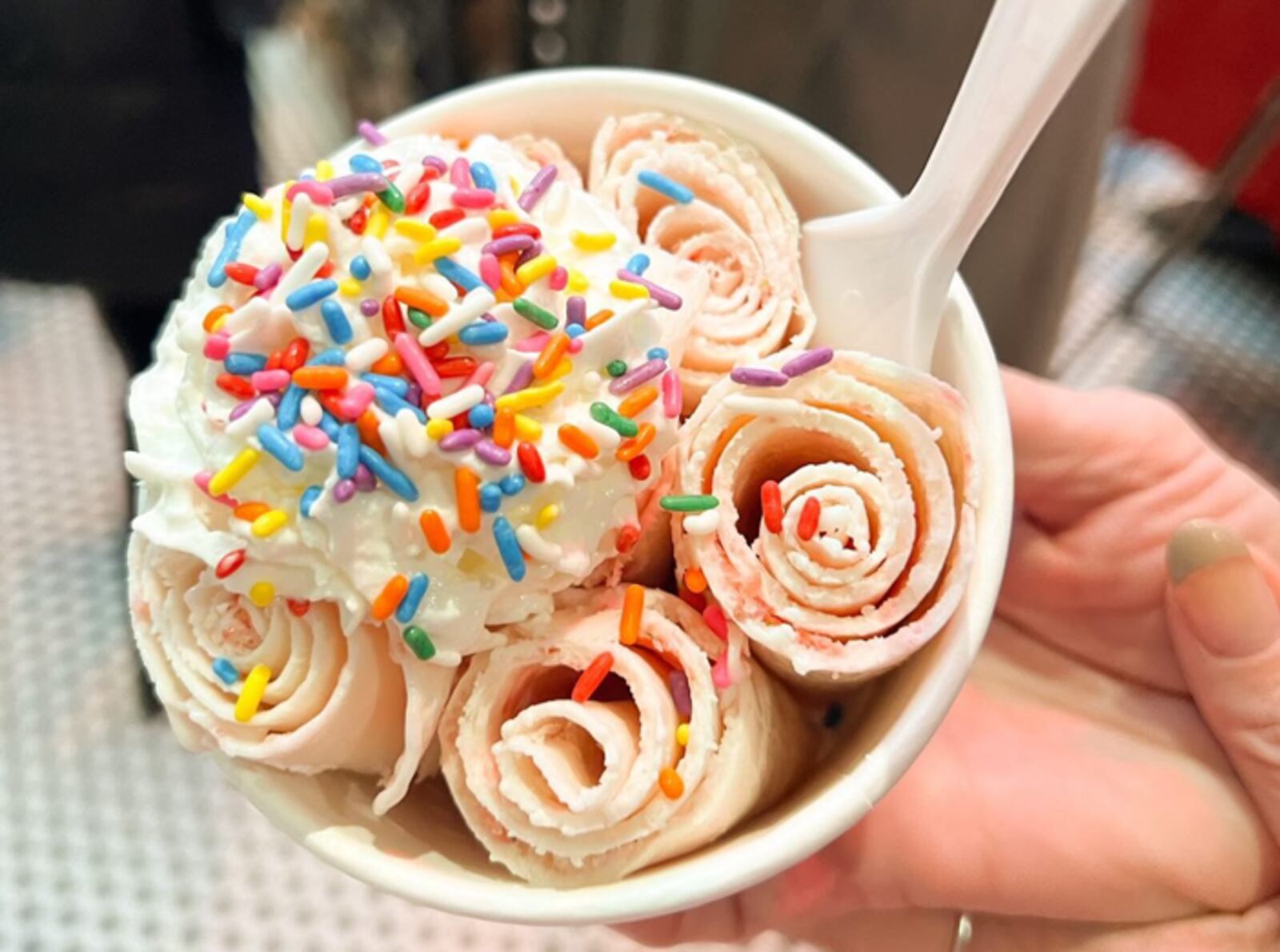 I Heart Ice Cream, a Thai-inspired rolled ice cream business, is opening a second location in Dayton (CONTRIBUTED PHOTO).