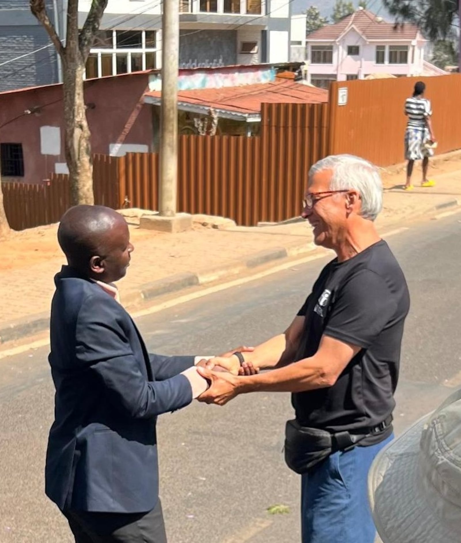 Carl Wilkens in Kigali. (CONTRIBUTED)