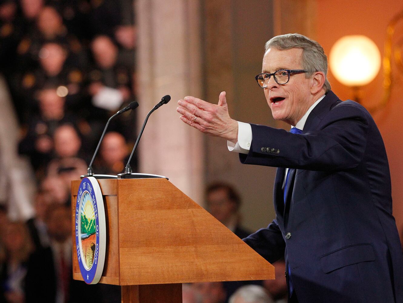 Gov. DeWine sworn in at Ohio Statehouse