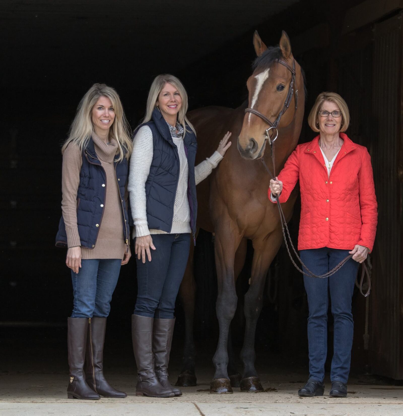 Dot Morgan (right) and her daugthers Winnie Nemeth (left) and Anna Ford. Photo courtesy of New Vocations