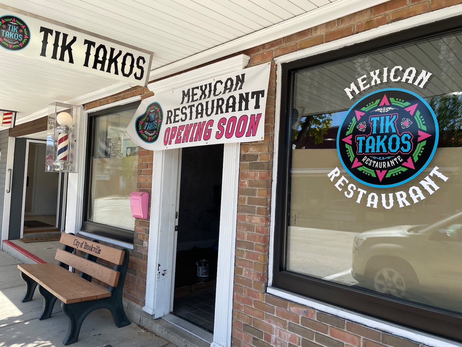 Tik Takos, a new Mexican restaurant, is coming soon to the former space of The Sugar Shoppe Bakery at 209 Market St. in Brookville. NATALIE JONES/STAFF